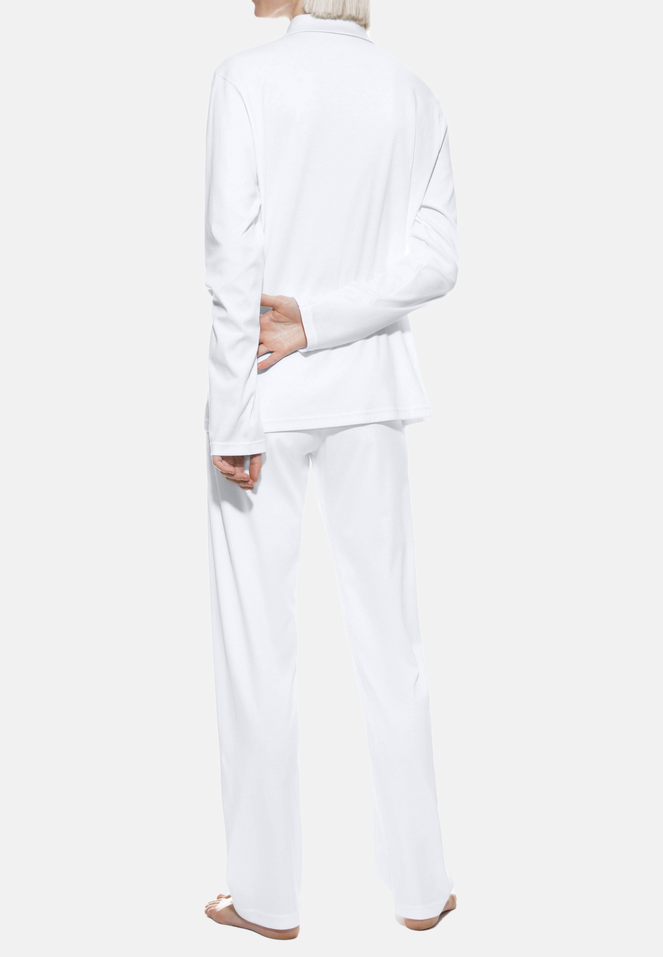 Mey Pyjama Malea (Set, 2 tlg) Pyjama - Baumwolle - Atmungsaktiv - Zweiteiliges Set mit langer Hose