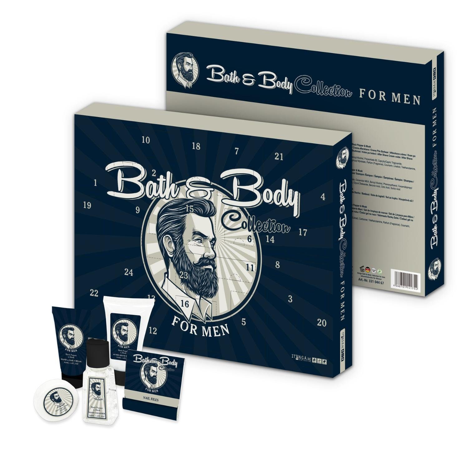 ACCENTRA Adventskalender itenga Adventskalender FOR Men Bath & Body Collection for Men 6054710