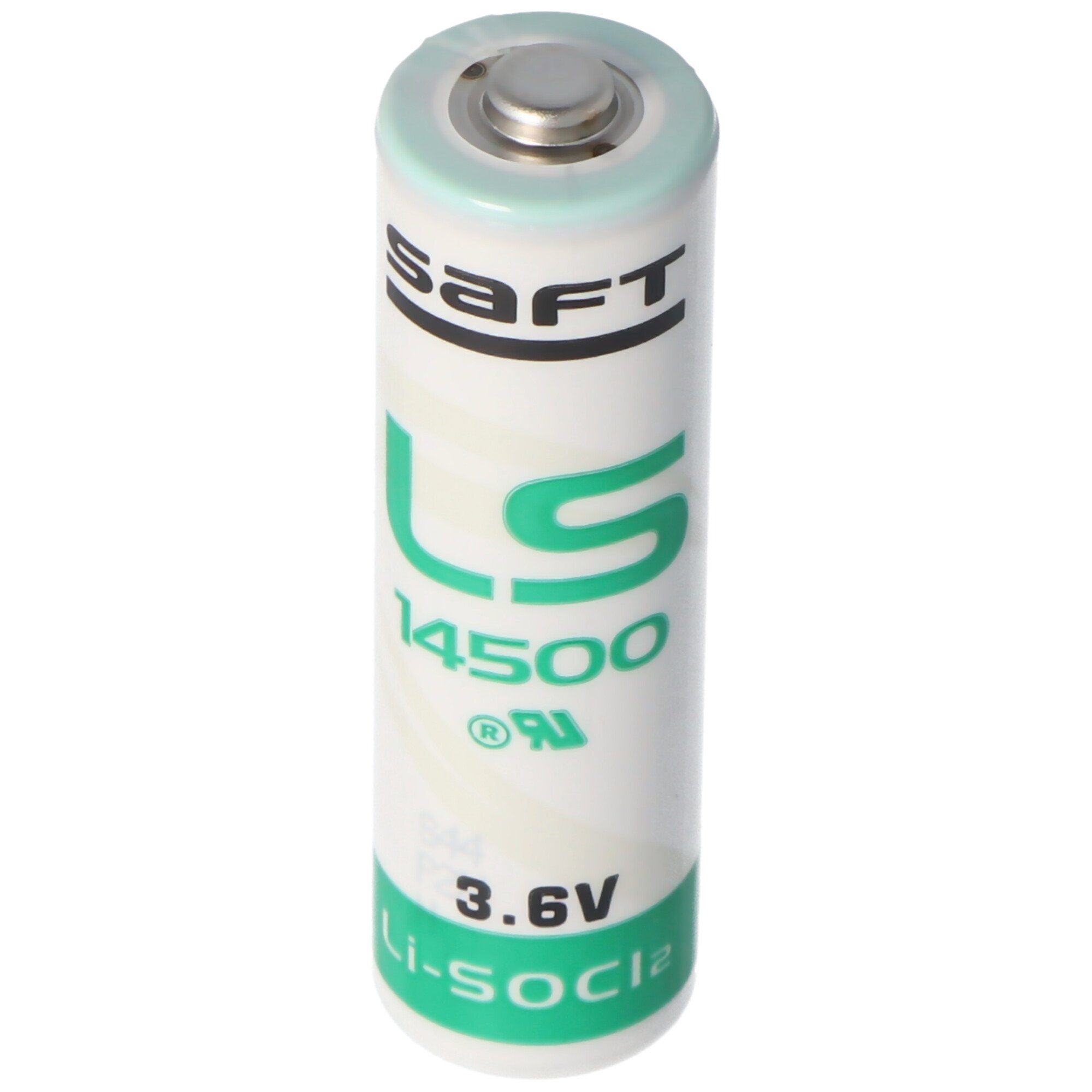 Saft SAFT LS14500 Lithium Batterie Li-SOCI2, Size AA LS14500, FT25BT max. Batterie, (3,6 V)