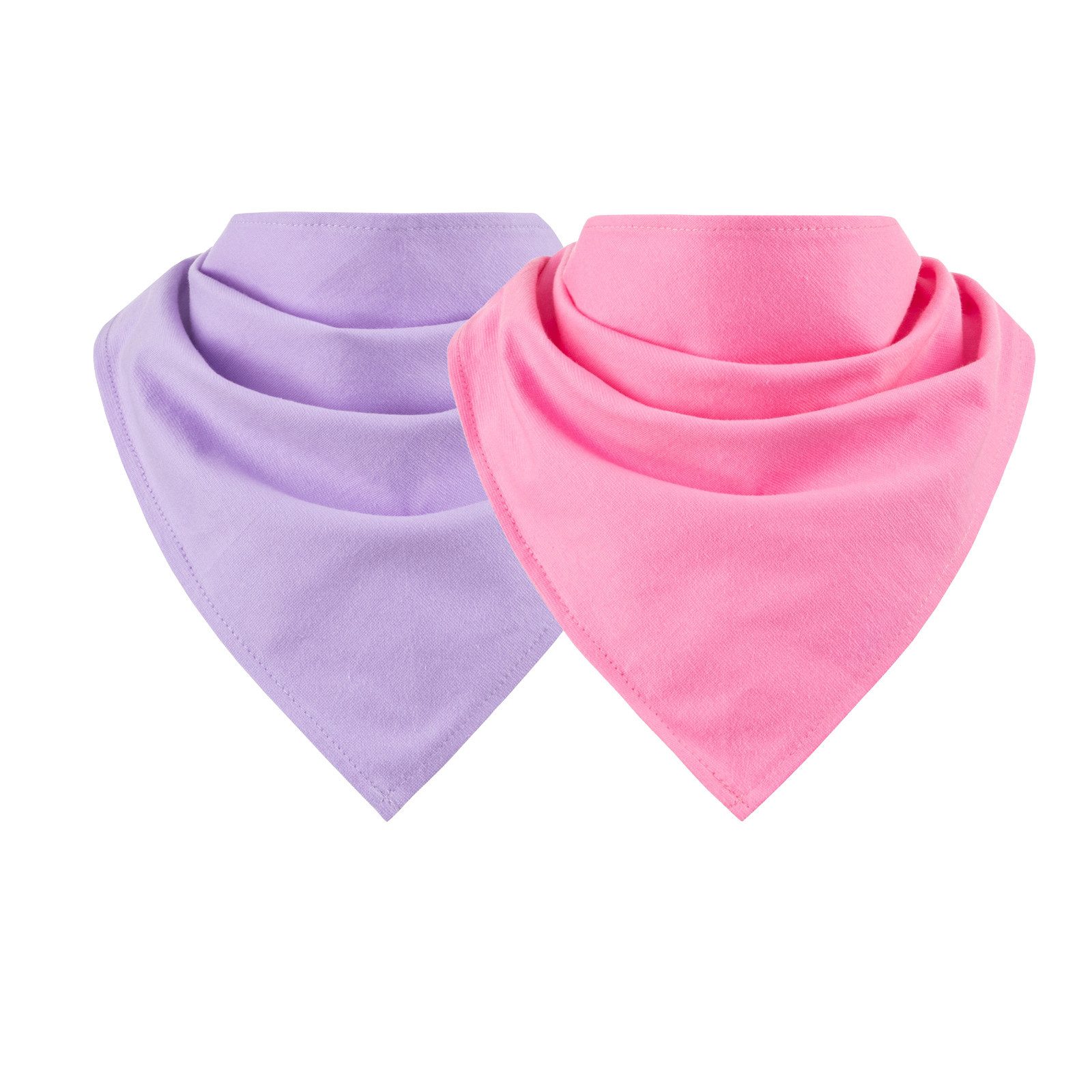 F.P.H. Maja Halstuch Dreieckstuch Kopftuch Mädchen Kinder unifarben Frühling Herbst