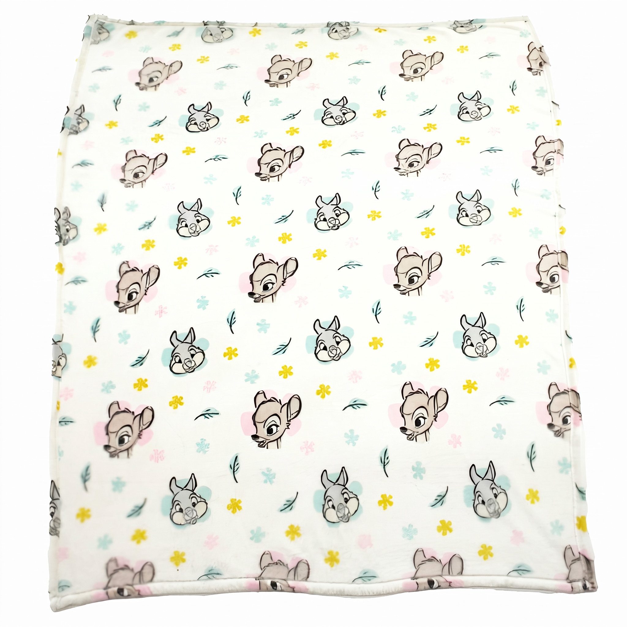 Wohndecke Disney Bambi Flanell Wohndecke warme Kuscheldecke 110x150 cm, Disney