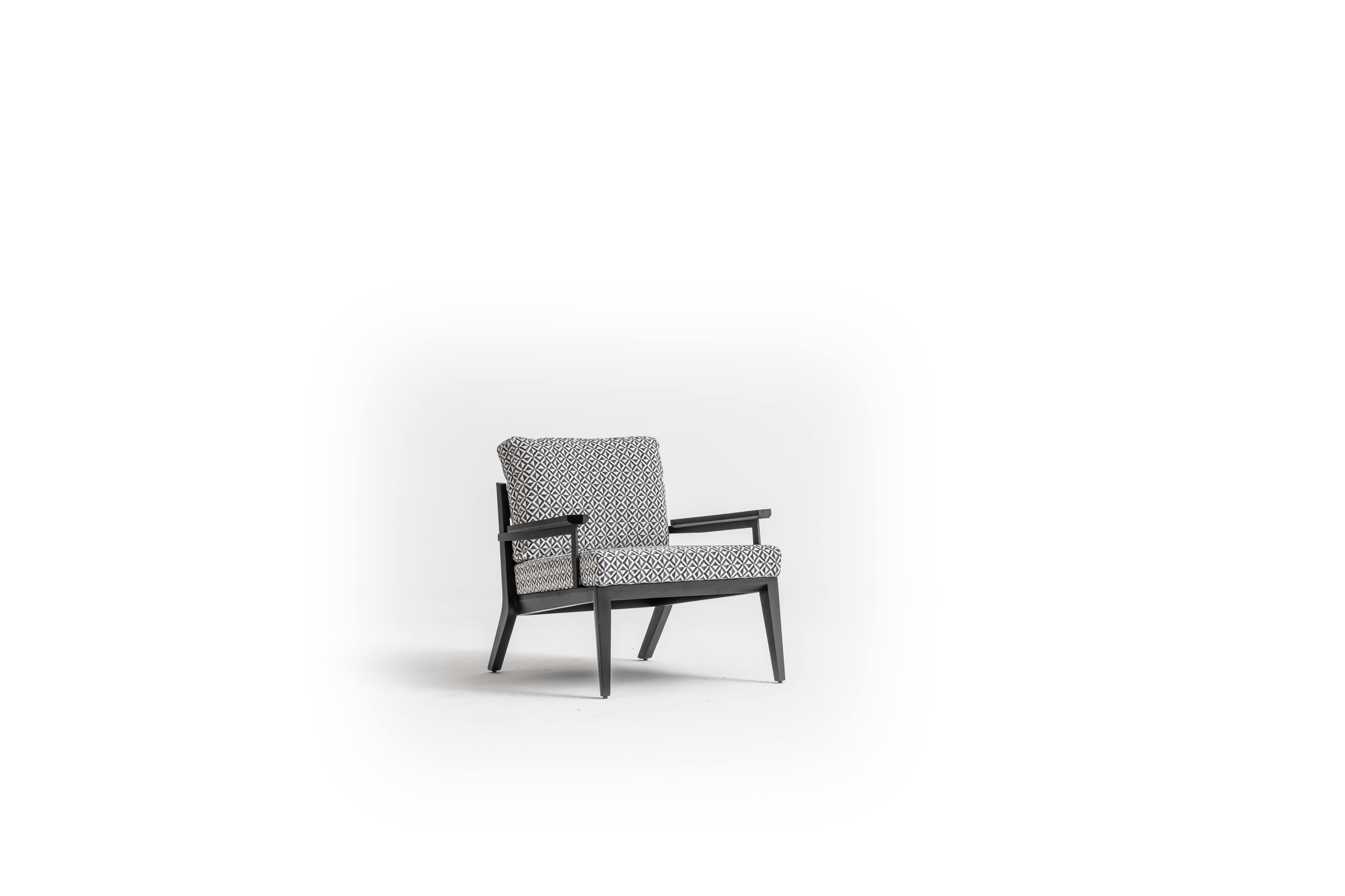 JVmoebel Sessel Grau Sessel Sitzer Wohnzimmer Modern Design Sitzmöbel (Sessel), Made in Europe