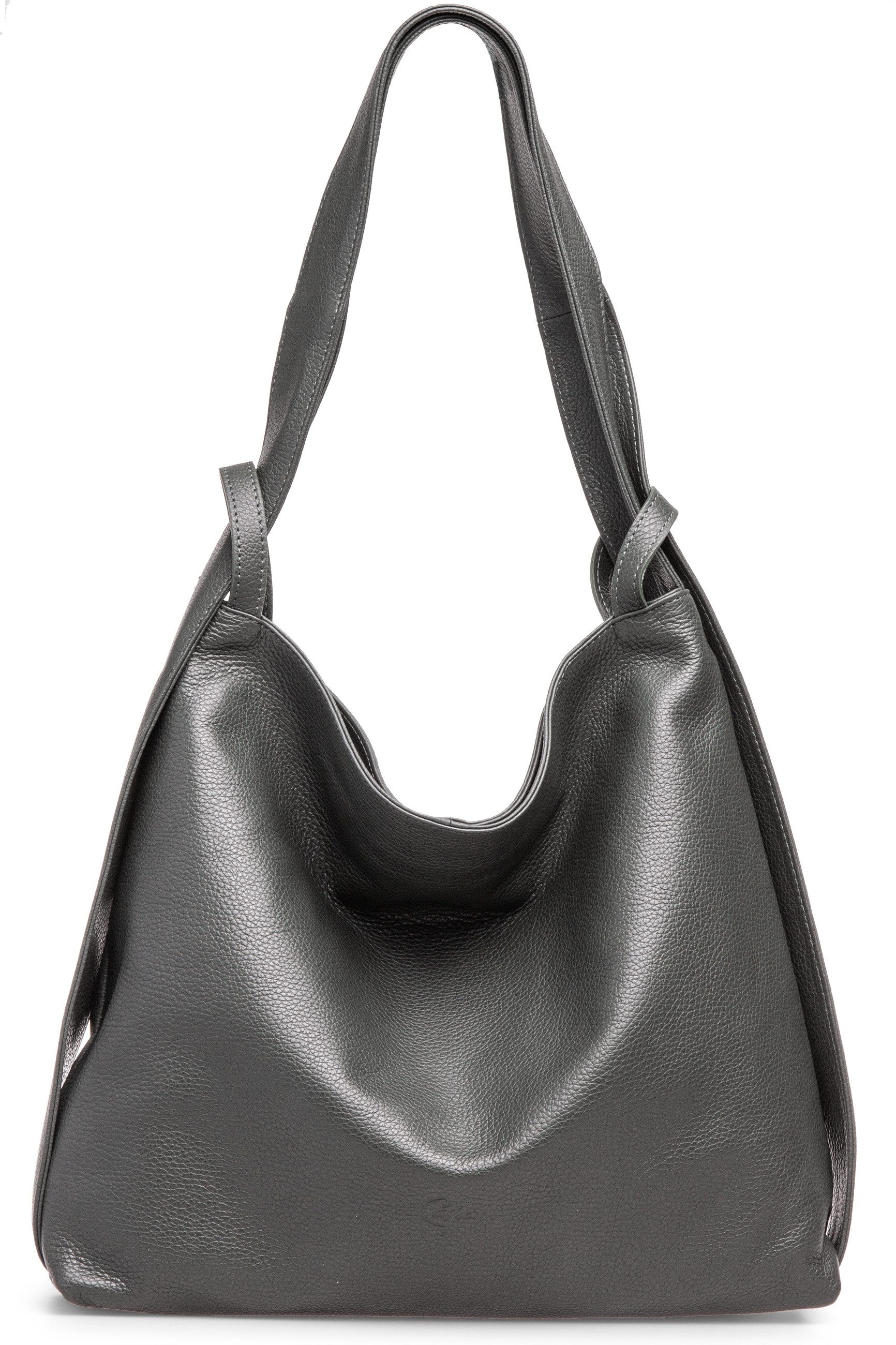 Caspar Schultertasche TL786 Damen Leder 2 günstig online kaufen