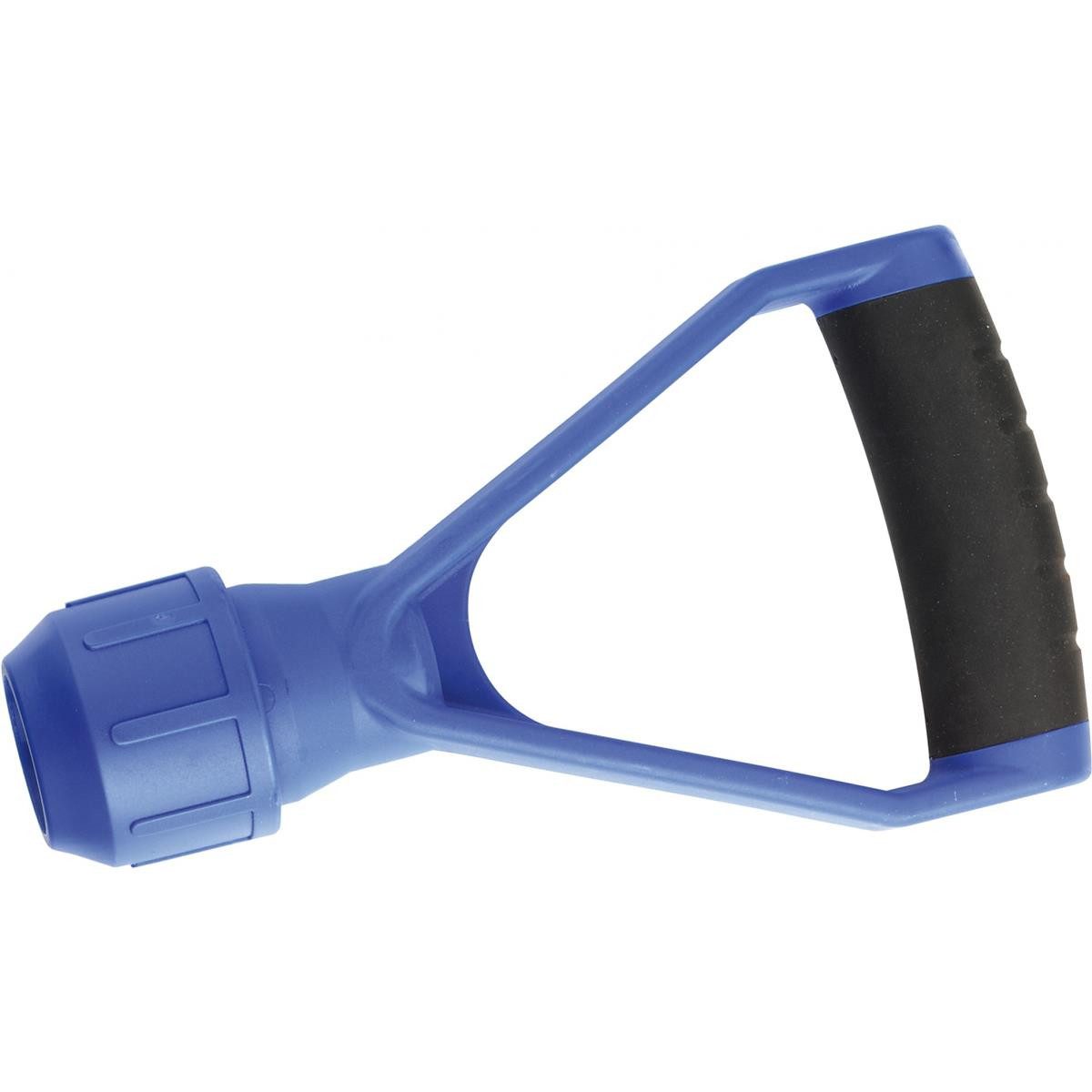 Triuso Schneeschieber 2-K D-Griff für Schneeschieber Stiel Ø27,5 bis 32mm, für Geräte- und Schneeschieberstiele