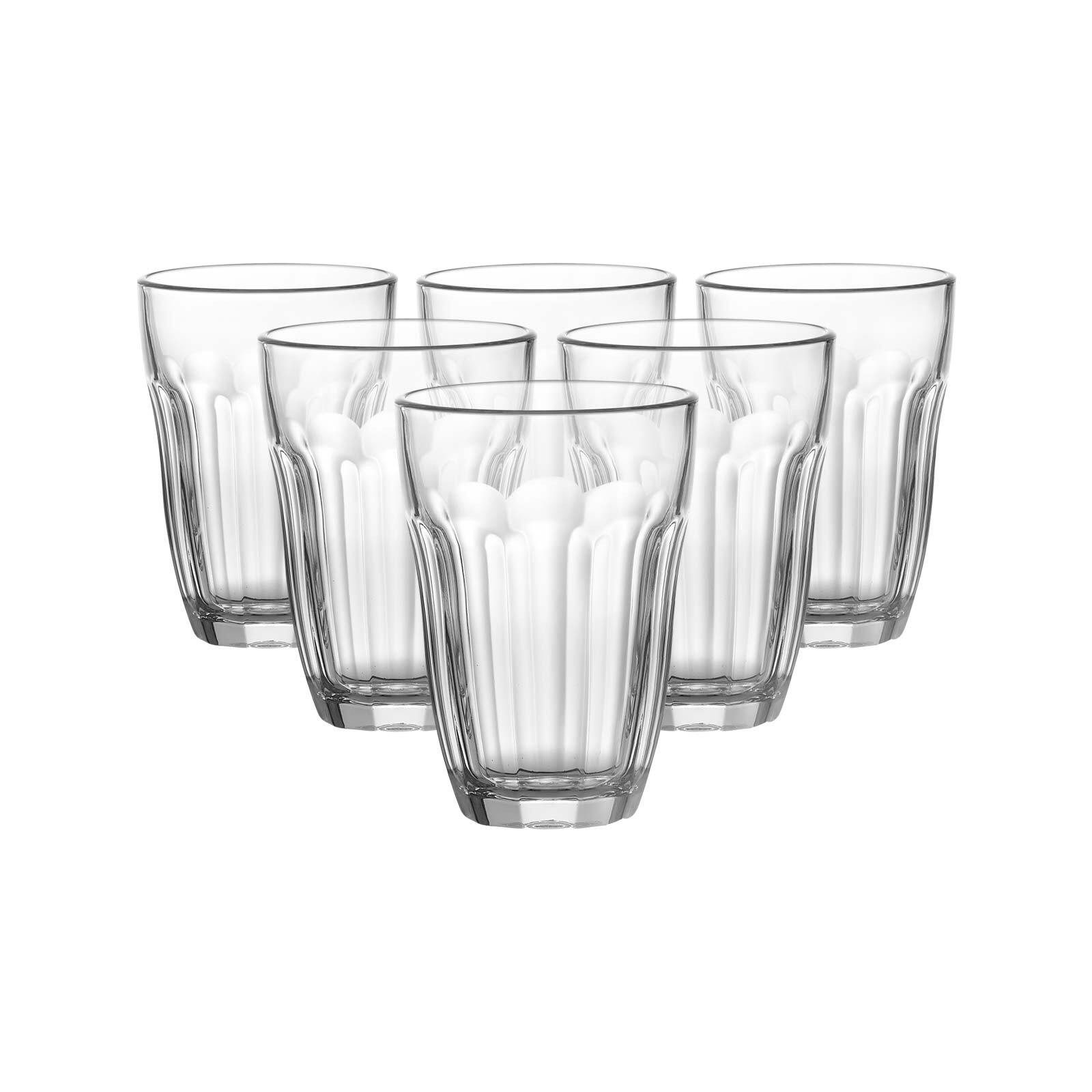 Ritzenhoff & Breker Glas Baku Trinkgläser 220 ml 6er Set, 6-tlg., Glas