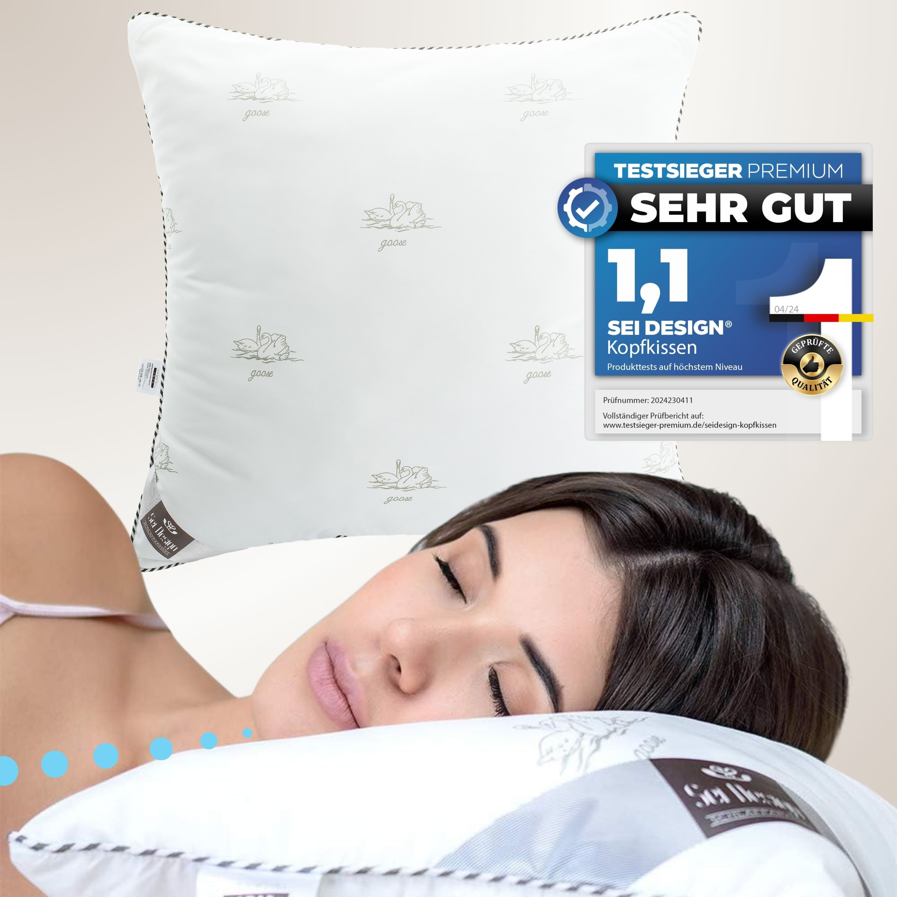 SEI Design Kopfkissen Kopfkissen Kissen Mirkofaser günstig online kaufen