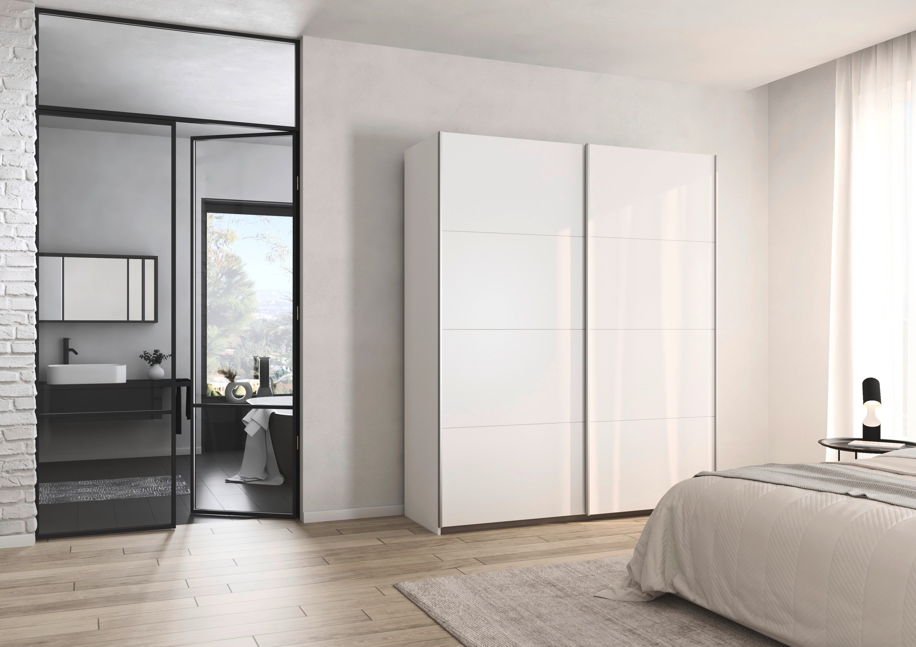 rauch Schwebetürenschrank Kleiderschrank Schrank Garderobe Schlafzimmerschr günstig online kaufen