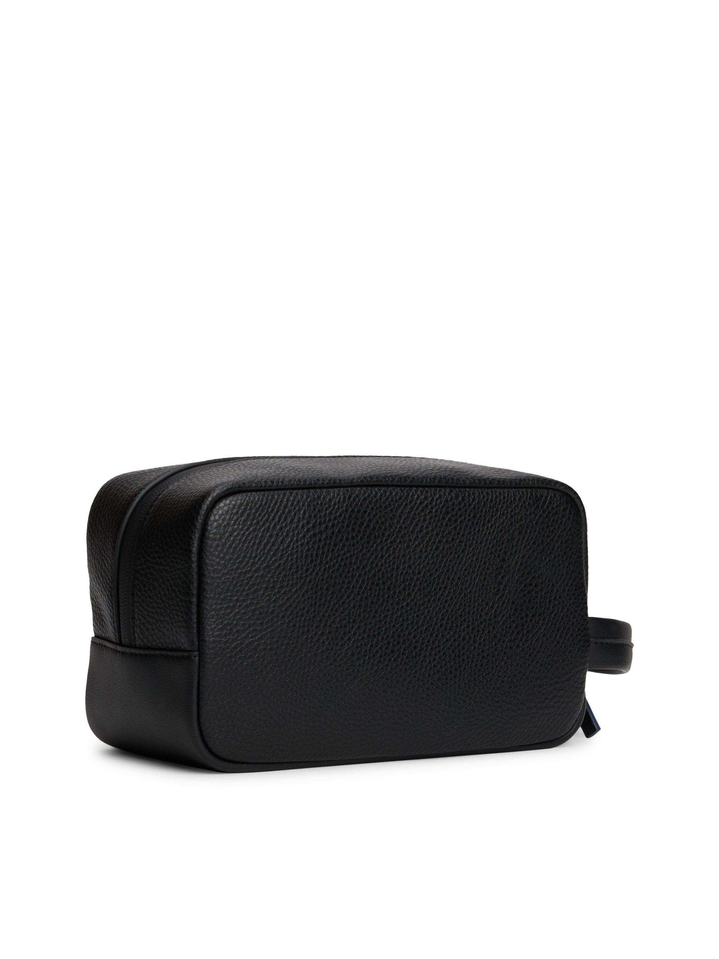 Tommy Hilfiger Kulturbeutel TH MODERN WASHBAG, Unisex Kosmetiktasche, Minibag mit modischer Logoprägung