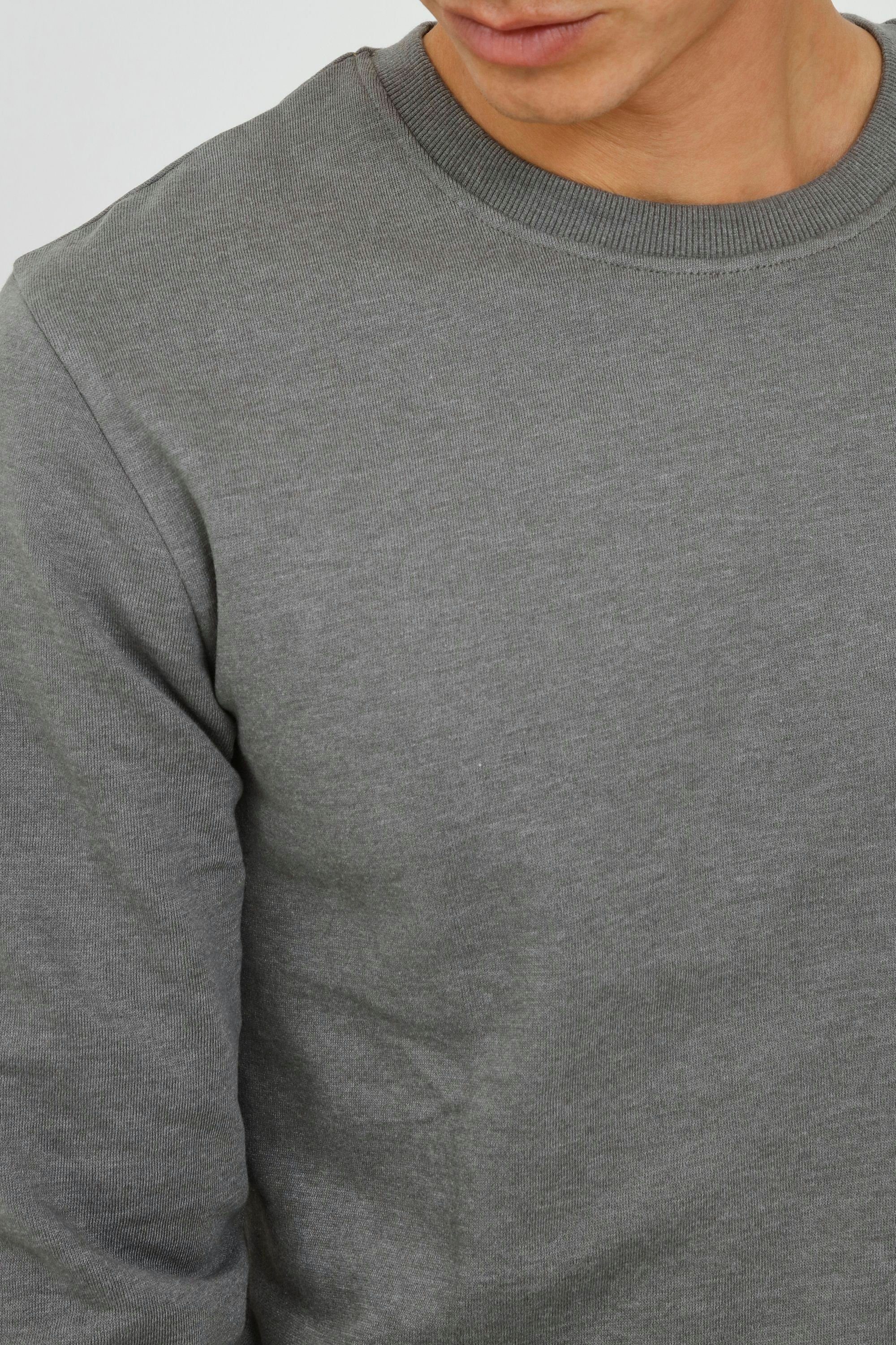(1840051) Sweatshirt Sweatshirt mit !Solid SDKani Melange Gray Rundhalsausschnitt