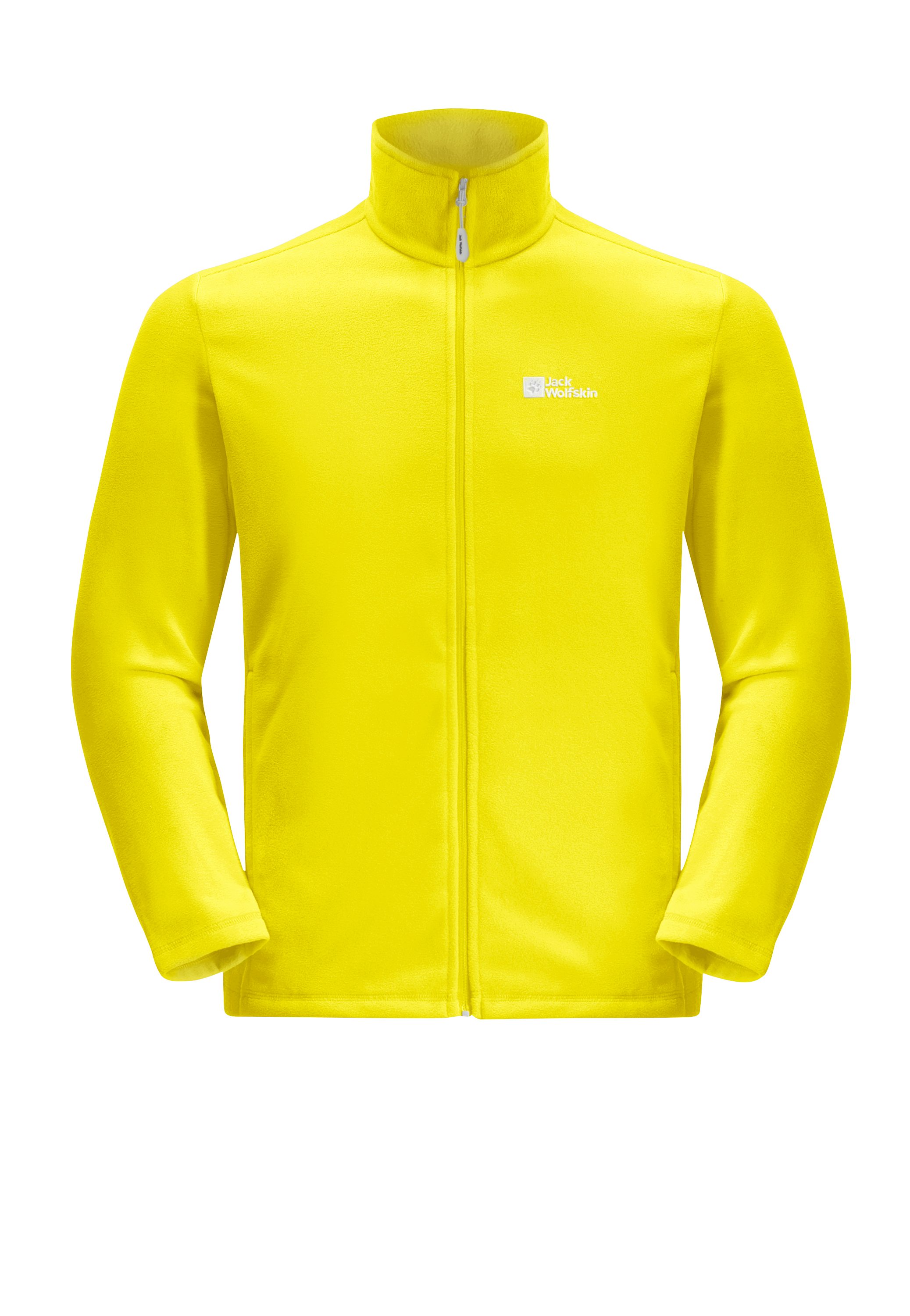 Jack Wolfskin Fleecejacke TAUNUS FZ M Windabweisend, atmungsaktiv, Übergangsjacke