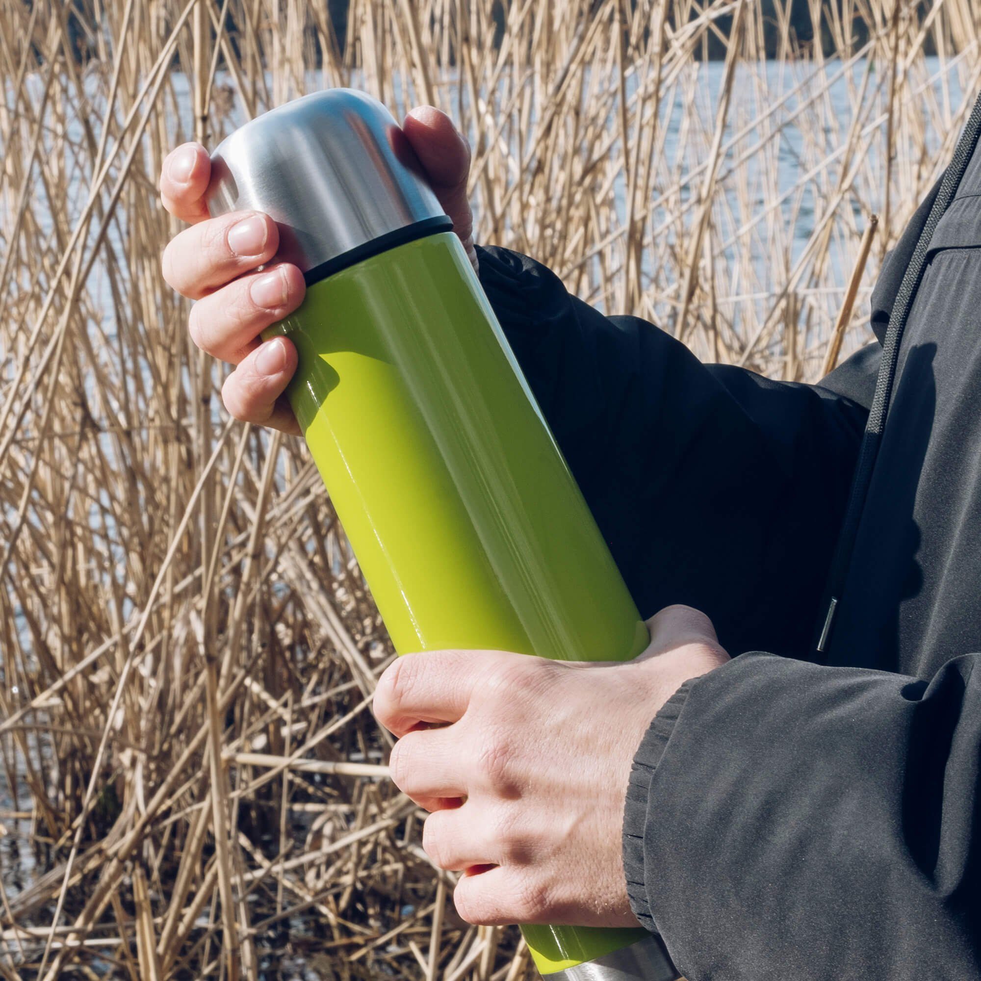 GRÄWE Isolierflasche GRÄWE Isolierflasche 1 Liter bunt, Serie Thermohome