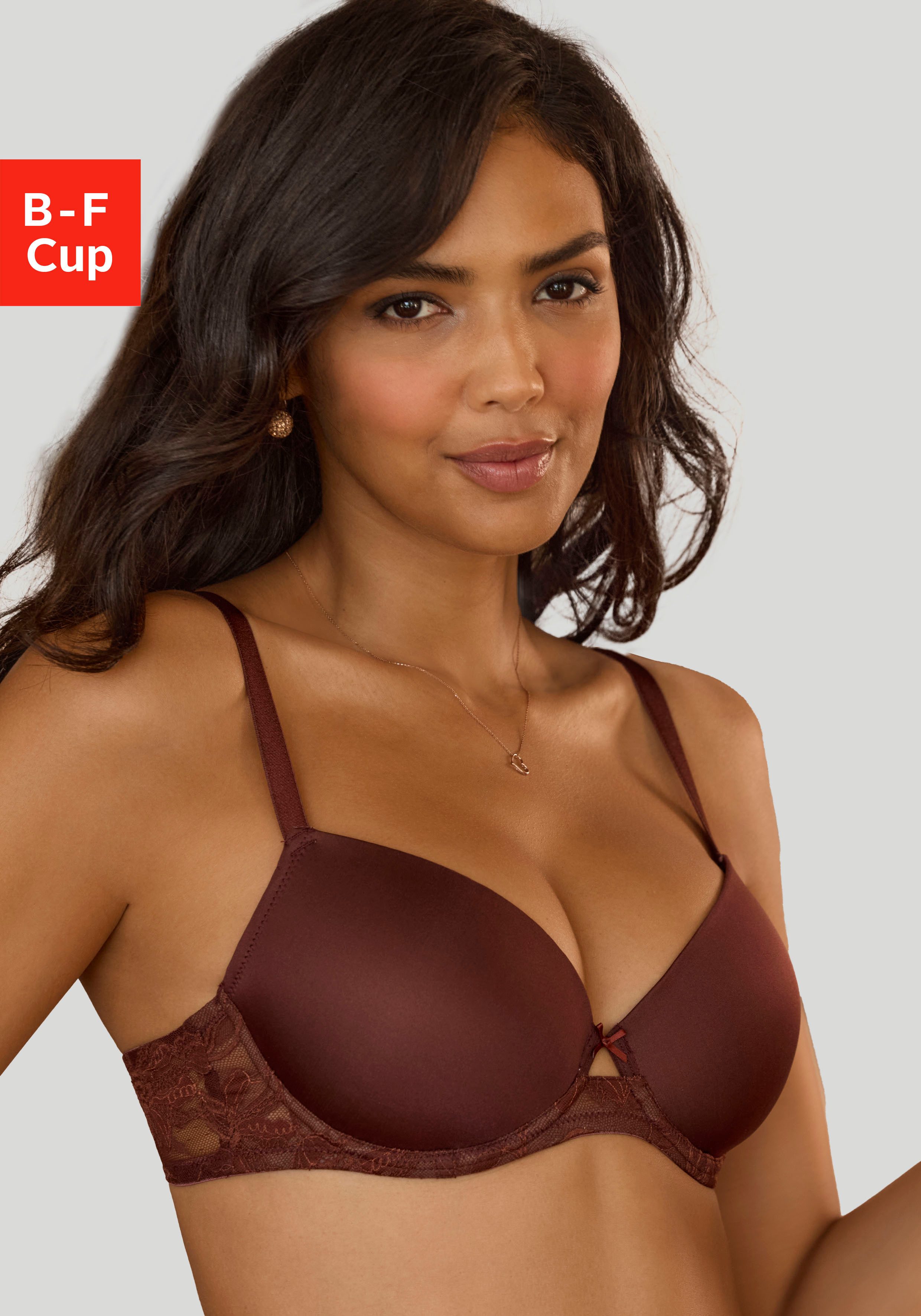 LASCANA Schalen-BH mit Bügel und wunderschönem günstig online kaufen