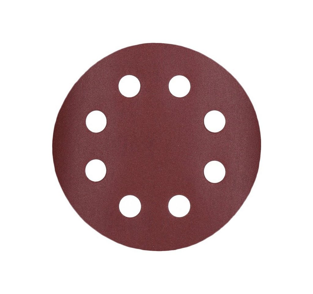 Thumbnail - TP Schleifscheibe Schleifpapier, Schleifscheibe - Universal (rot) 125mm, 8-fach-gelocht