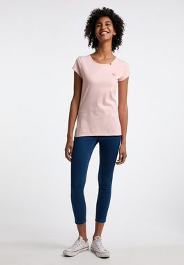 Ragwear T-Shirt FLORAH REMAKE Nachhaltige & vegane Mode Damen