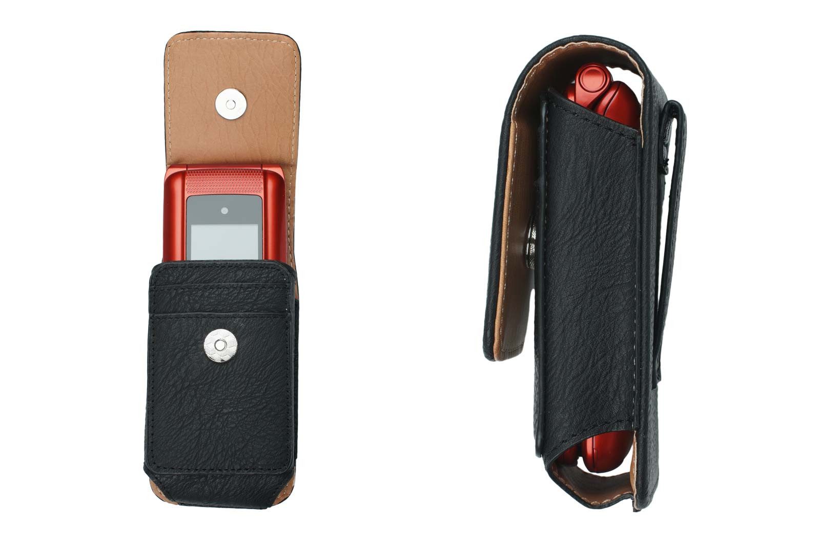 caseroxx Handytasche Handytasche mit Gürtelschlaufe für Uleway Klapphandy G380D (Einzelartikel, 1-tlg., Outdoor Tasche)