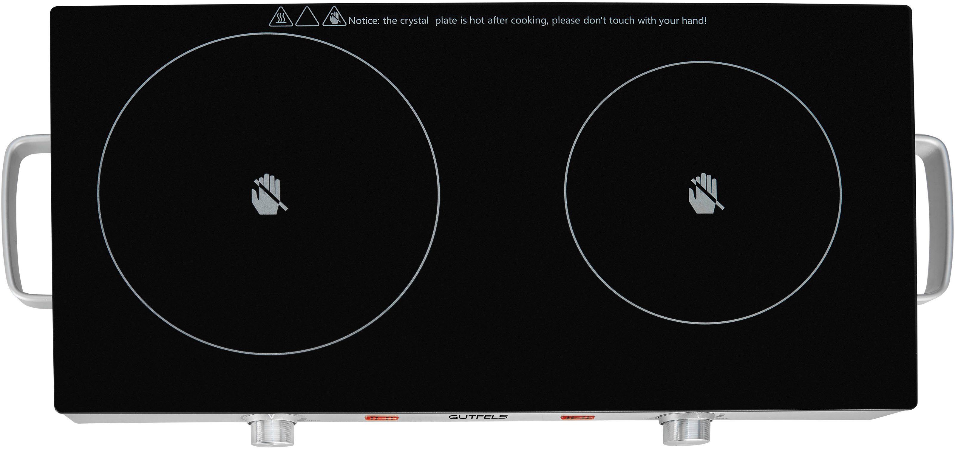 Gutfels Doppelkochplatte COOK 4010