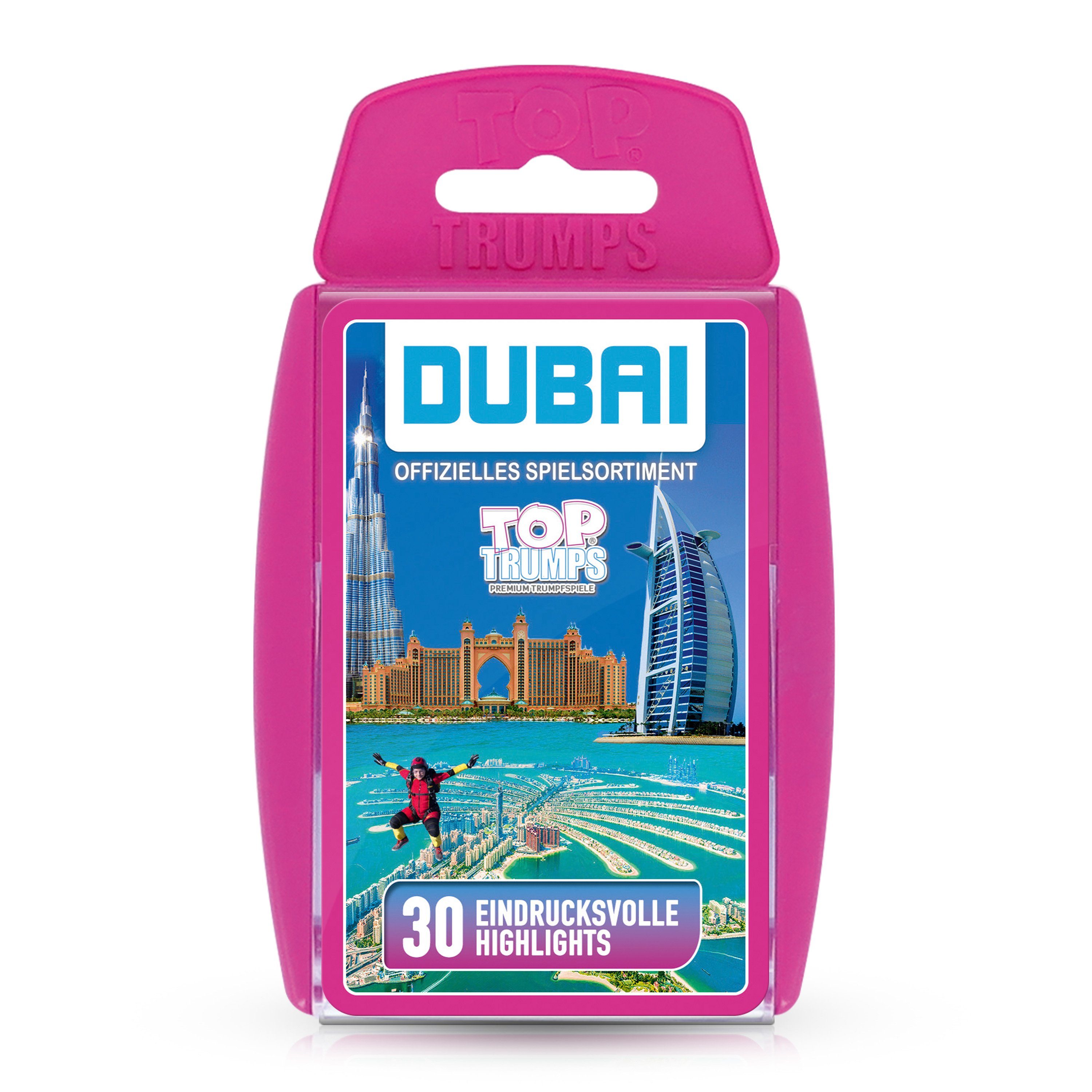 Winning Moves Spiel Top Trumps - Dubai, Quartett