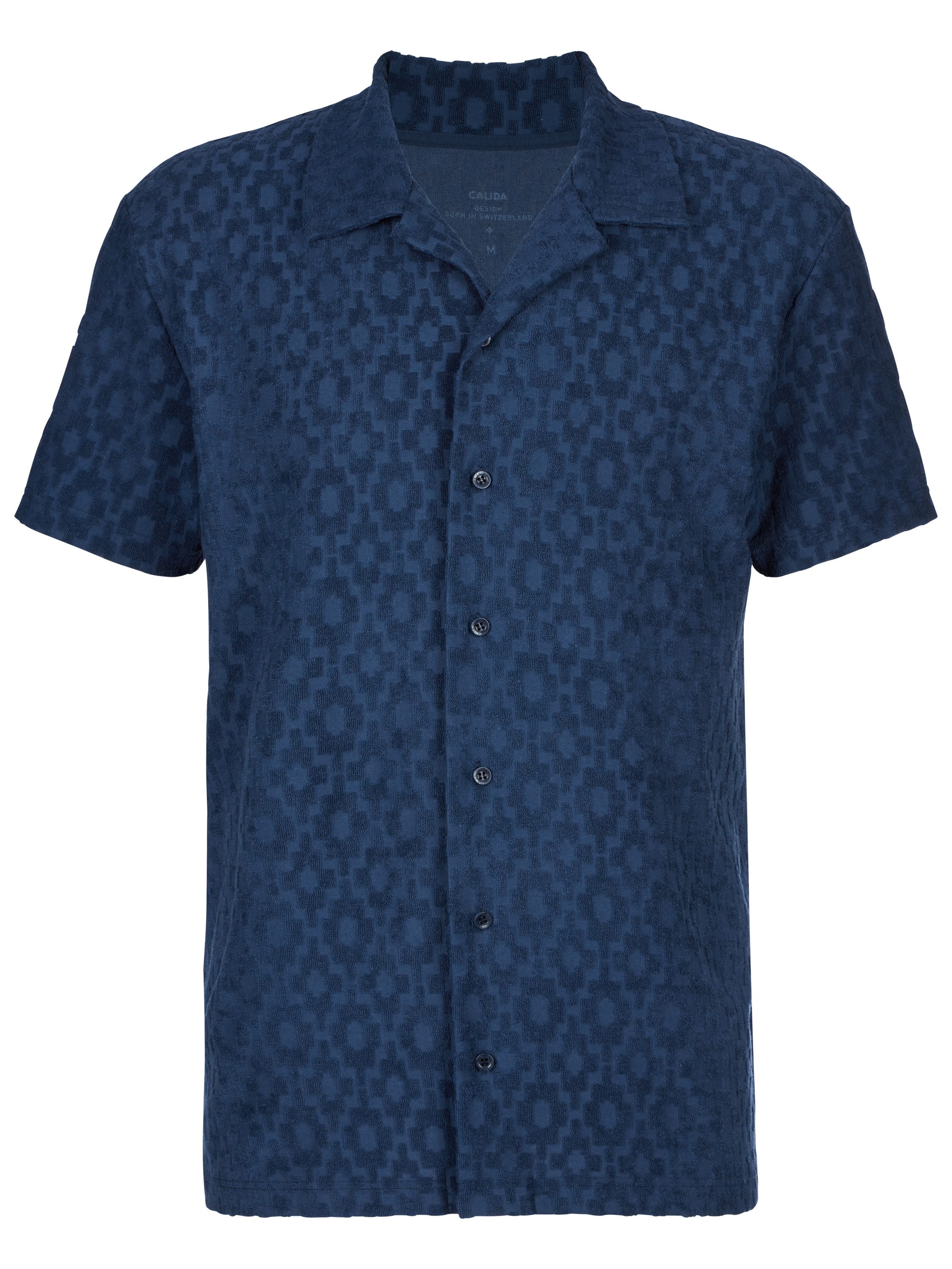 CALIDA Kurzarmshirt RMX Lounge Holiday Herren (1-tlg)