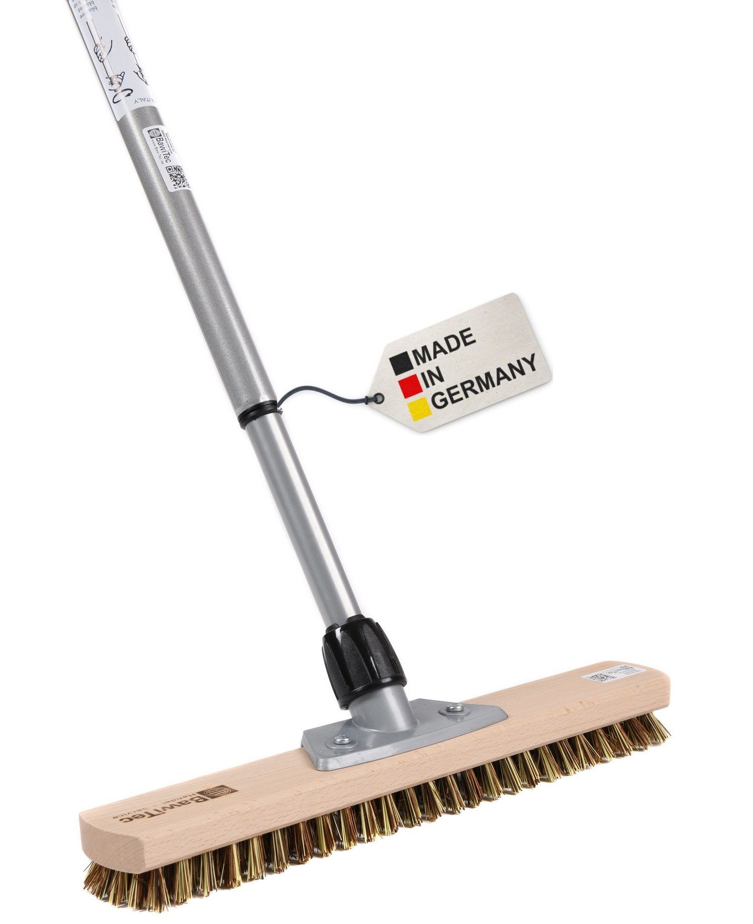 Reinigungsbürste Schrubber 40cm Großraumschrubber mit Teleskopstiel Stiel verstellbar