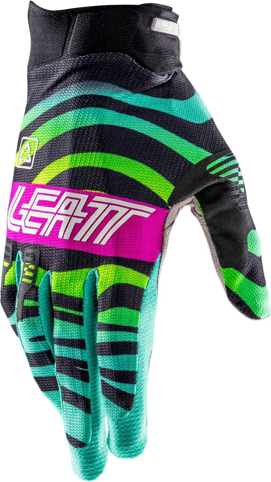 Leatt Motorradhandschuhe 2.5 X-Flow Tiger Motocross Handschuhe Touchscreenbedienung möglich