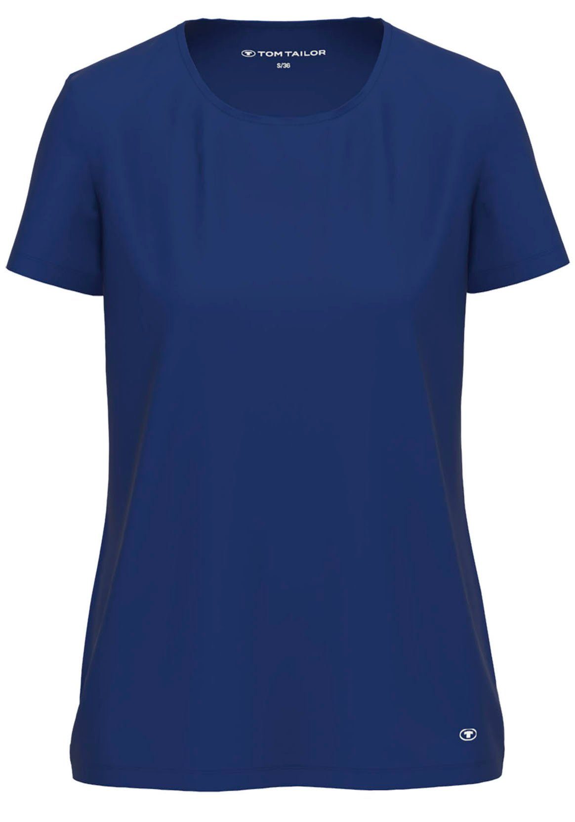 TOM TAILOR T-Shirt Florence locker, basic, Kurzarm, elastisch, bequem, weic günstig online kaufen