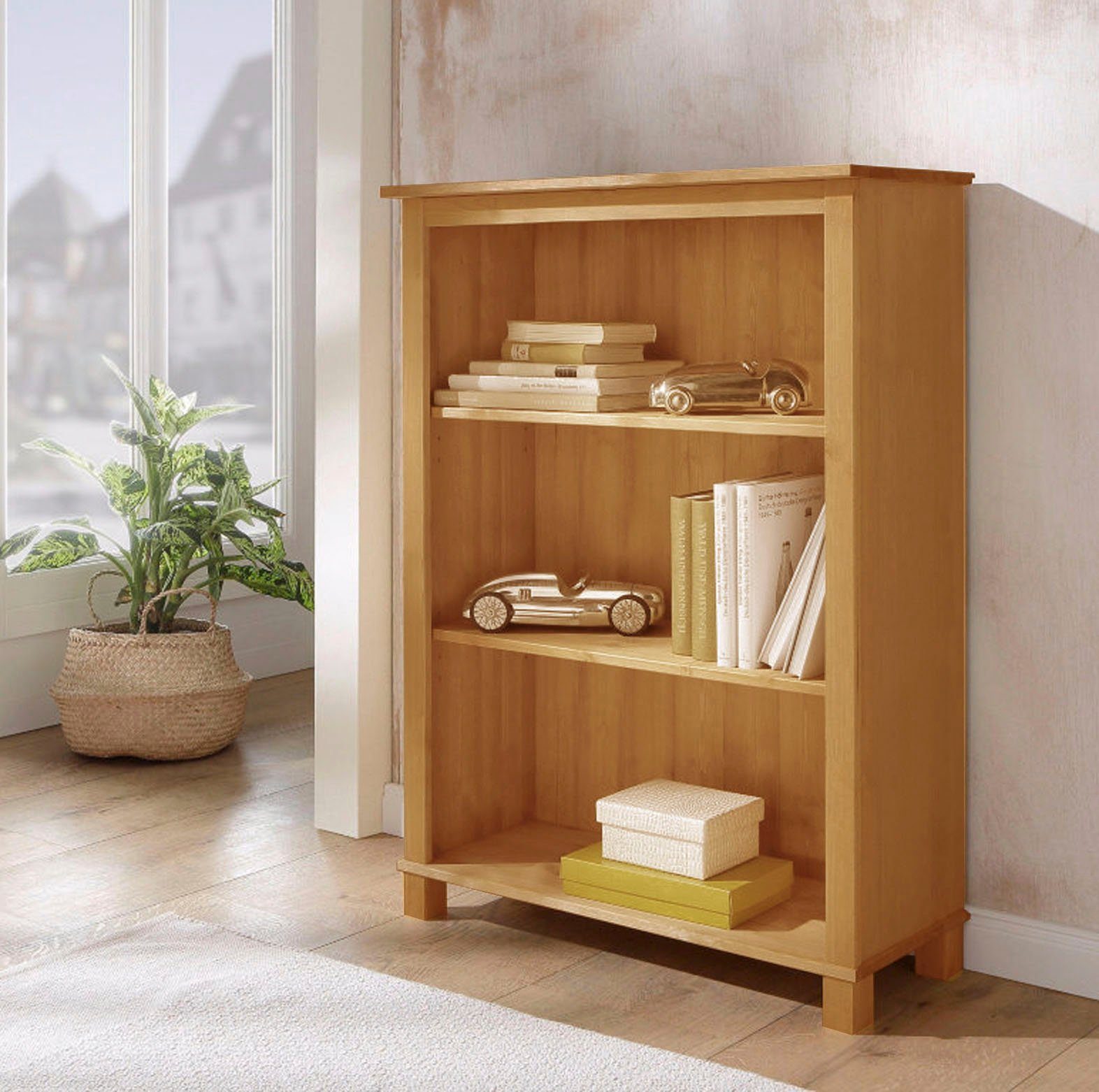 OTTO home Regal Pivo, aus schönem massivem Kiefernholz, Höhe 106 cm günstig online kaufen