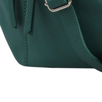 Toscanto Gürteltasche Toscanto Tasche hellgrün Gürteltasche (Gürteltasche), Damen Gürteltasche Leder, hellgrün ca. 37cm x ca. 20cm