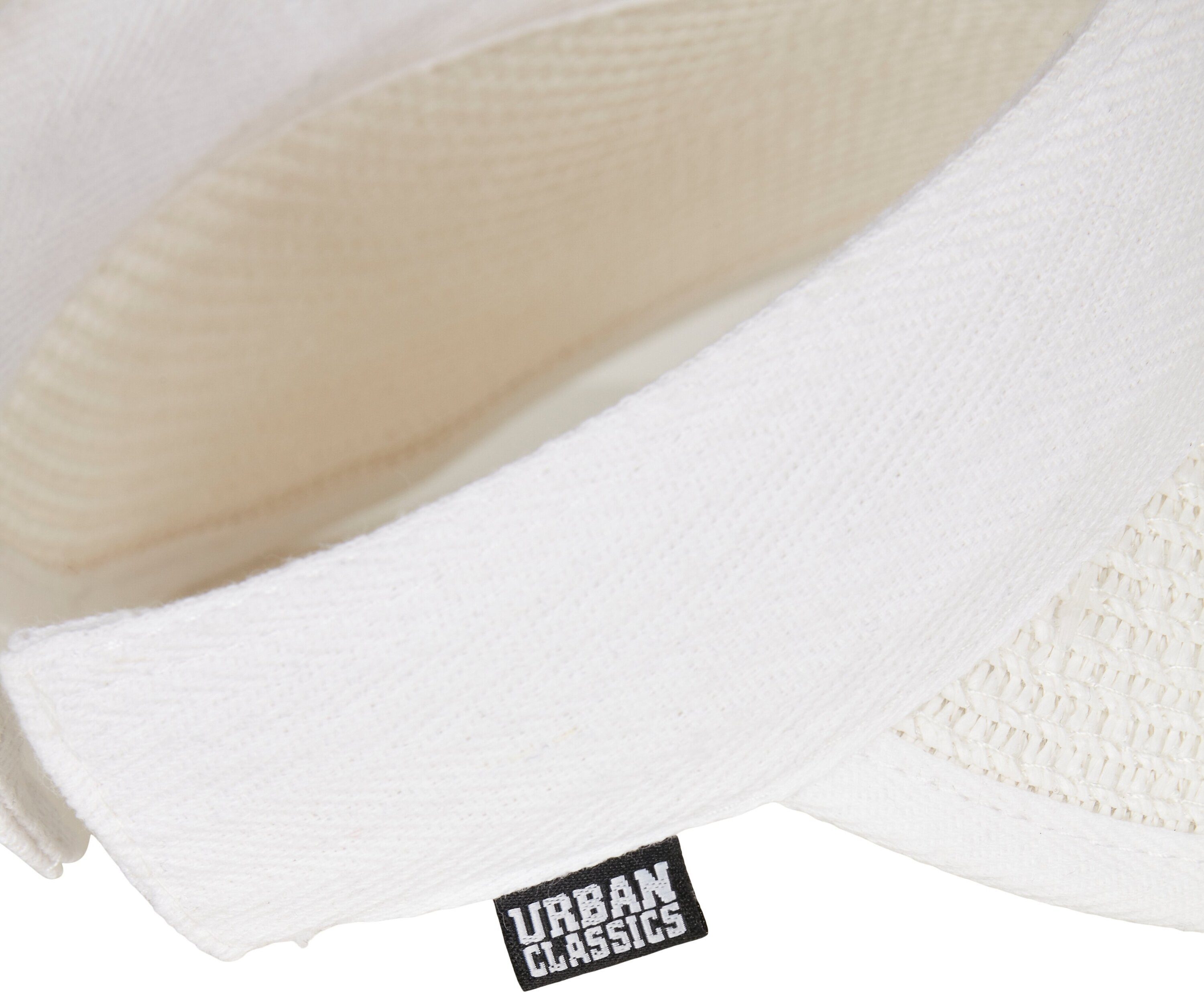 URBAN CLASSICS Schmuckset Accessoires (1-tlg) Bast white Visor Logo