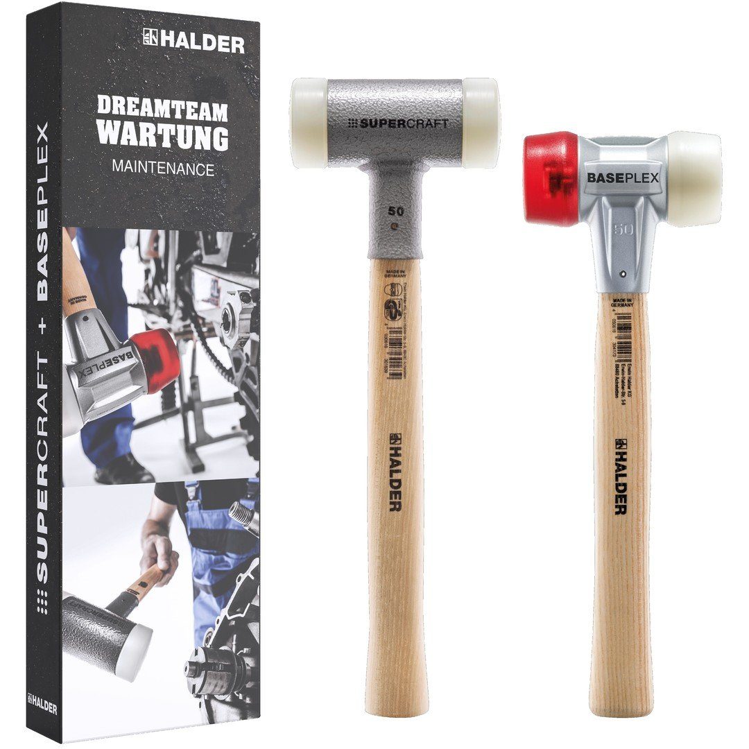 Gummihammer HALDER Aktionsbox Wartung SIMPLEX + BASEPLEX Schonhammer