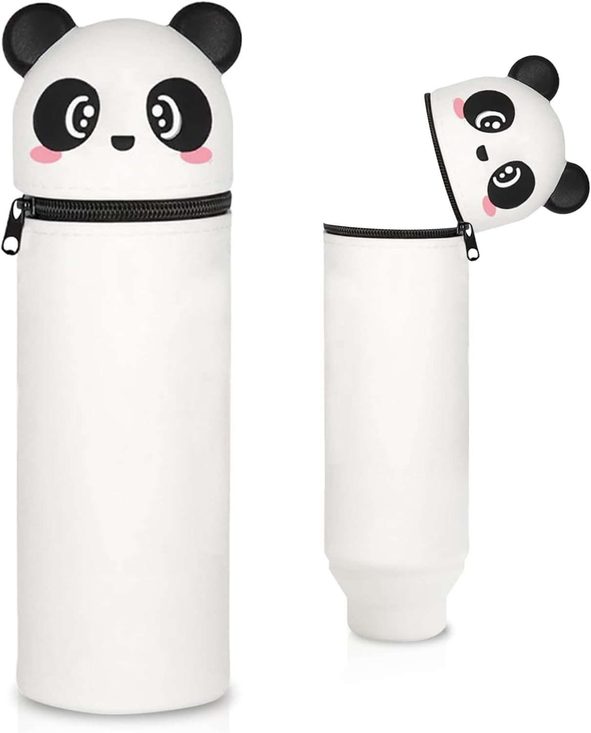 Coonoor Federmäppchen mit Tierdesign - Süßes 2-in-1 Schulmäppchen aus weichem Silikon