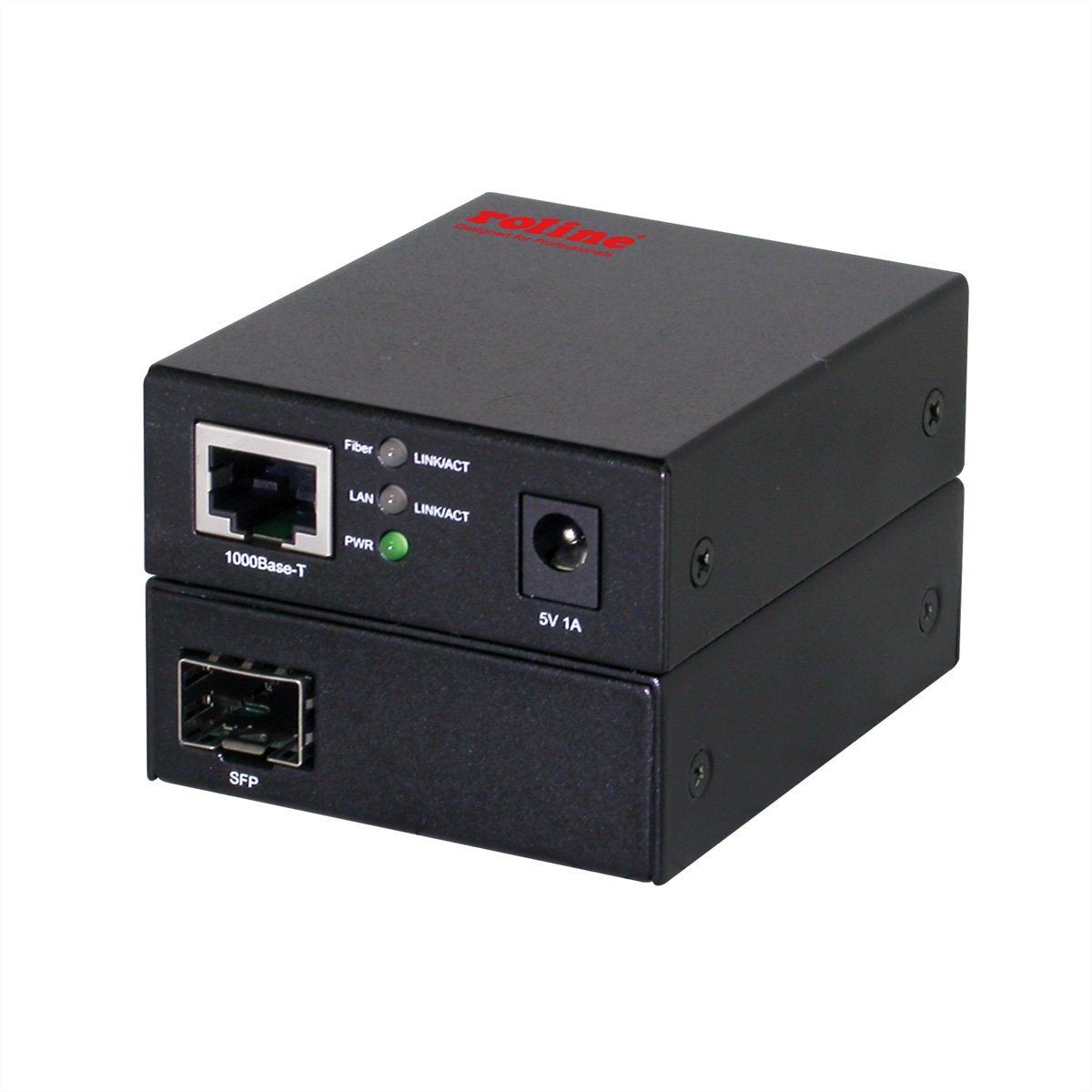 10/100/1000Base-T to Dual-speed Fiber Media Converter Netzwerk-Adapter