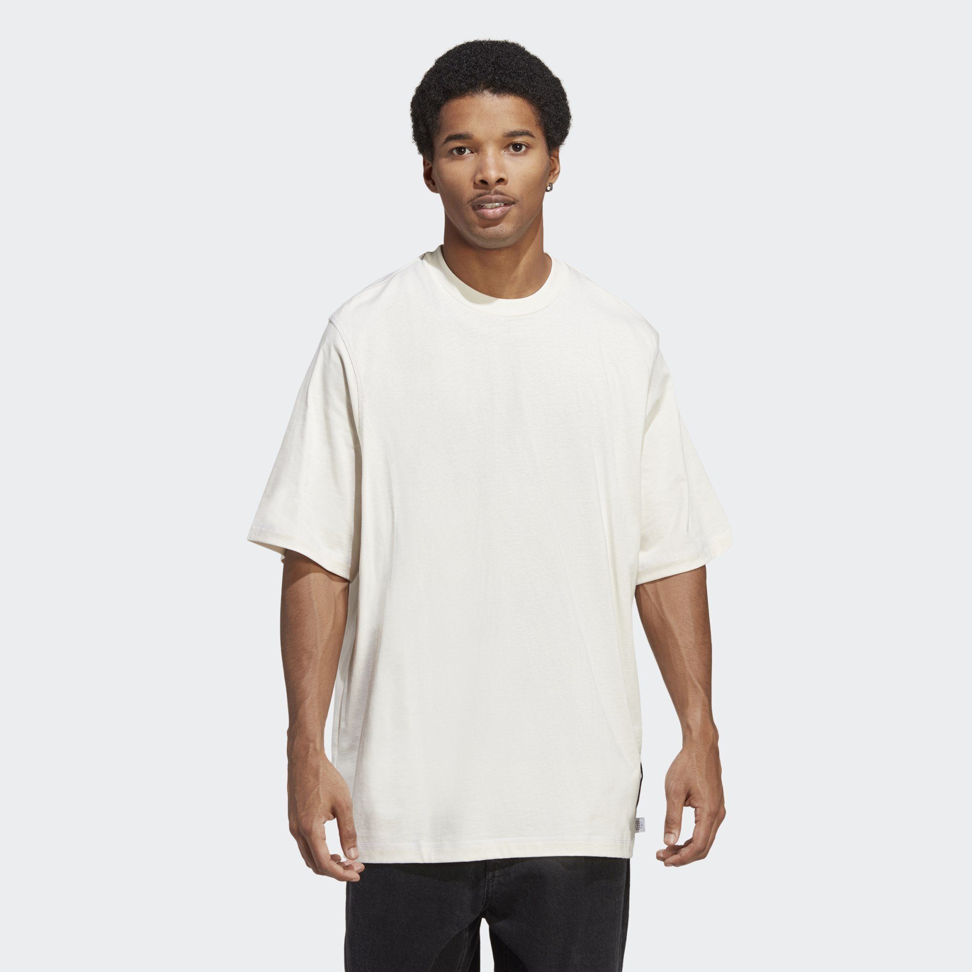 T-SHIRT LOUNGE White Chalk Sportswear adidas T-Shirt