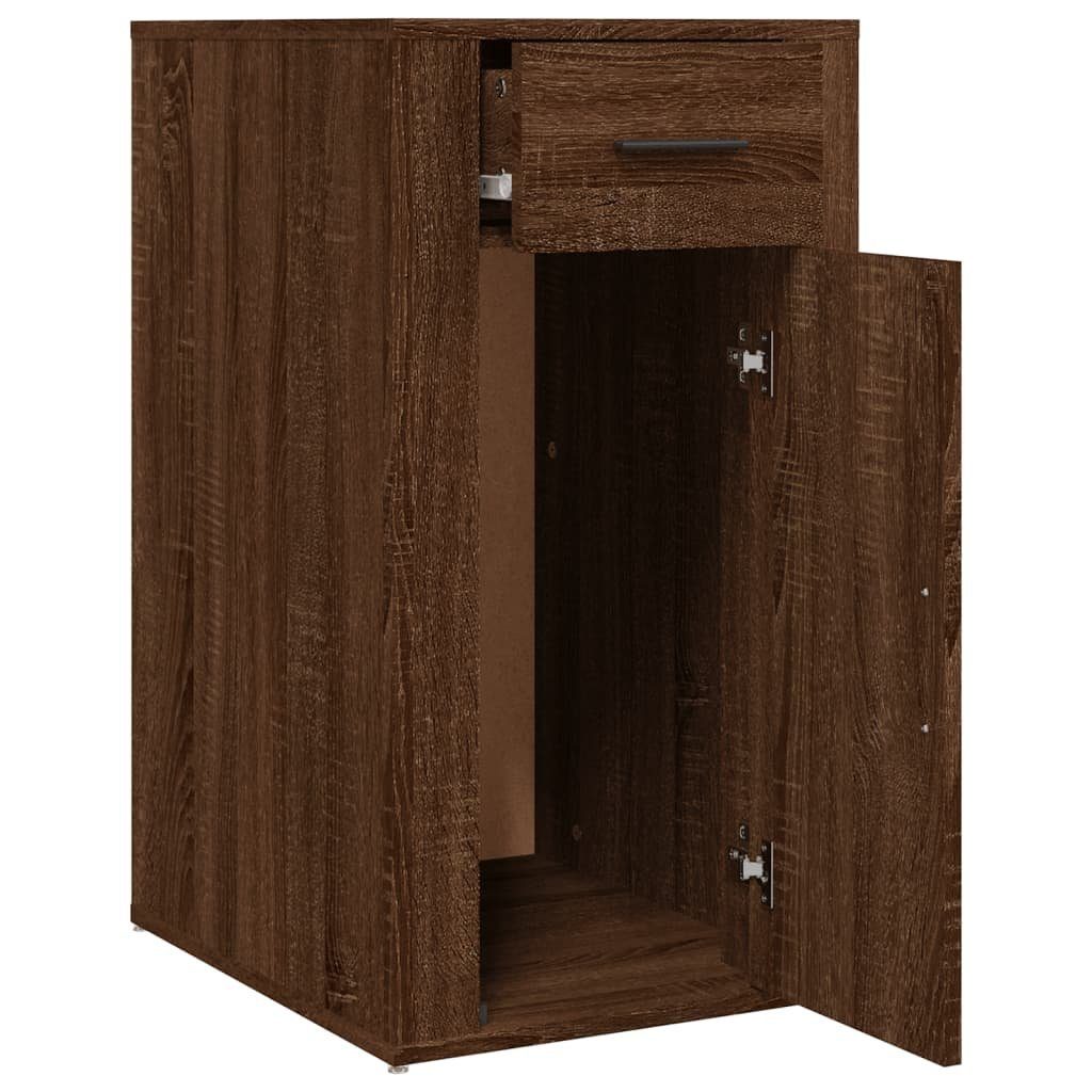 Braun cm 40x49x75 Kleiderschrank (1-St) Eichen-Optik vidaXL Eiche Holzwerkstoff Büroschrank Braune