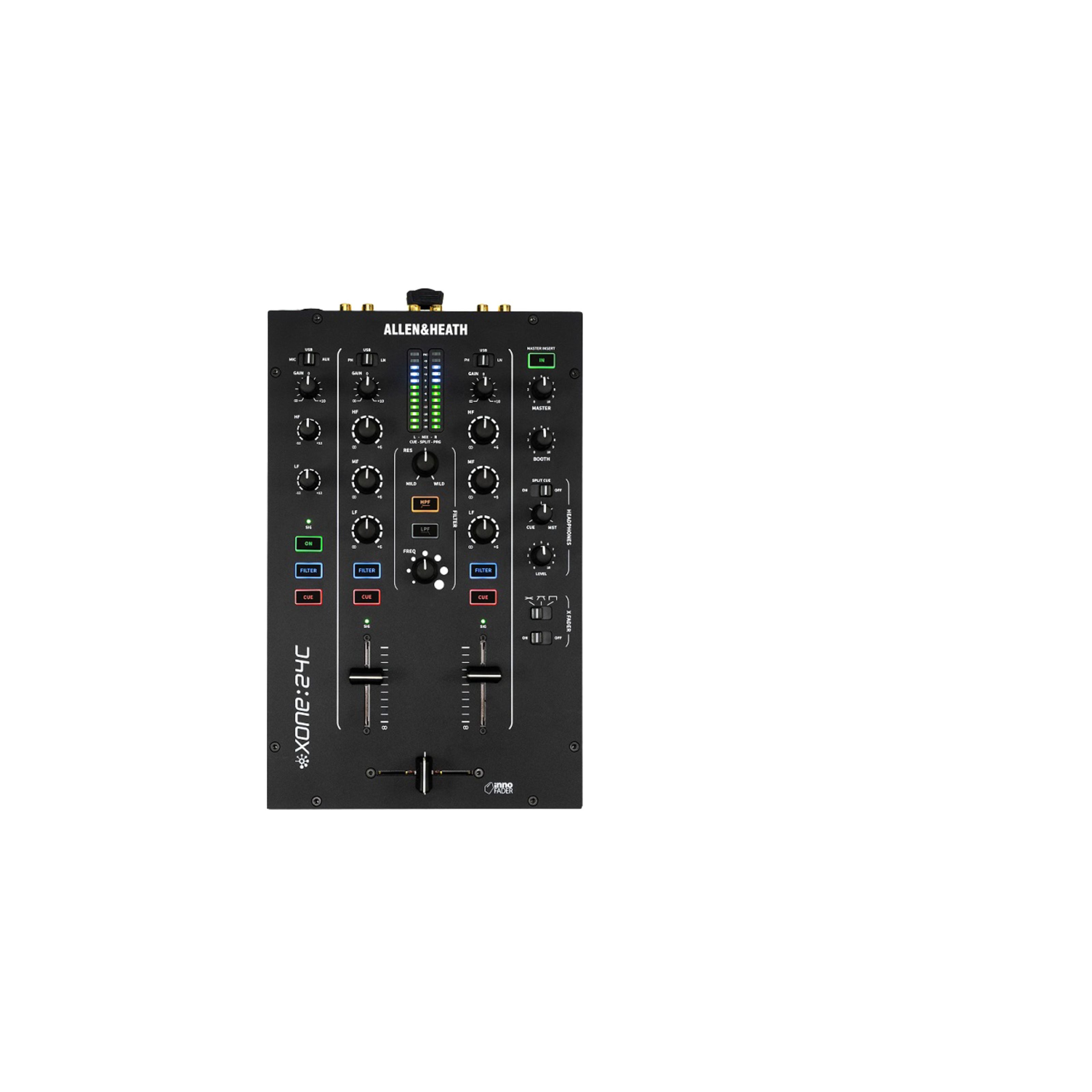 Allen & Heath Mischpult, (DJ-Mixer, 2 Kanal DJ-Mixer), XONE:24C - DJ Mixer