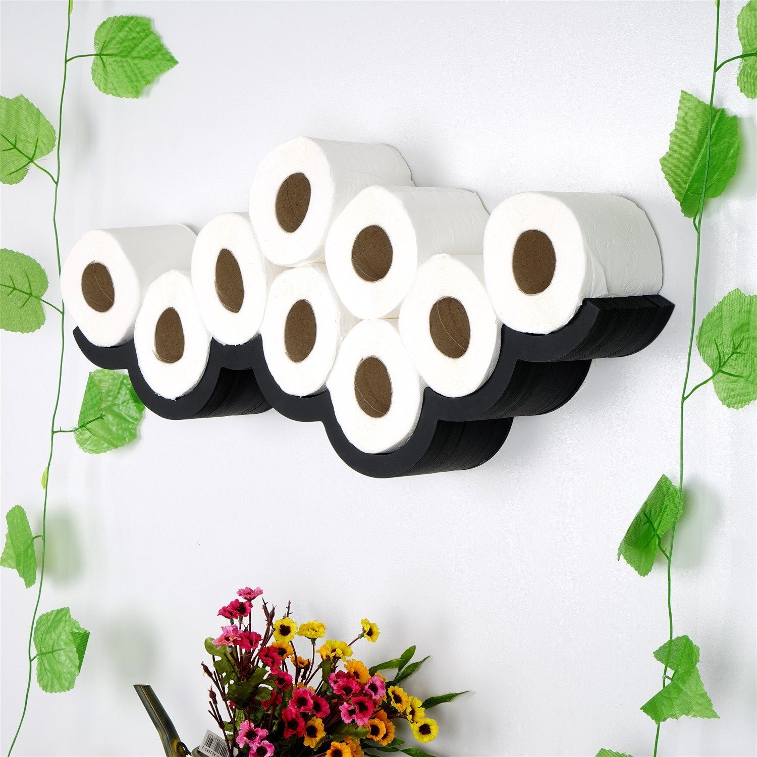 Skye Decor Toilettenpapierhalter 100% WOODEN, 9 cm x 16 cm x 62 cm L1363 günstig online kaufen