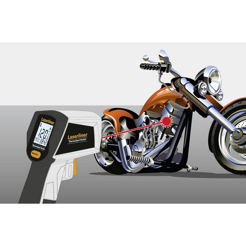 LASERLINER Infrarot-Thermometer Laserliner ThermoSpot Pocket Infrarot-Thermometer