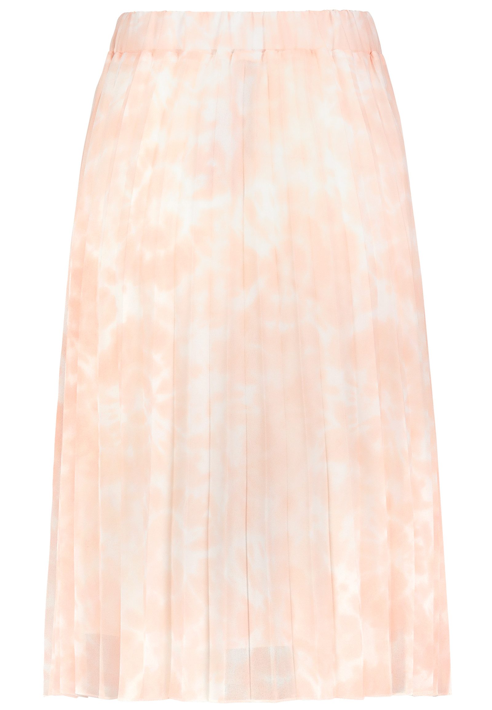 SUBLEVEL Sommerrock Trendiger tie-dye Look, plissiertes Design, Midi-Länge günstig online kaufen