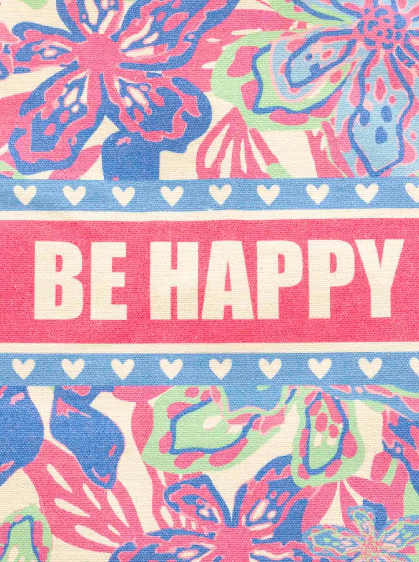 Zwillingsherz Tragetasche, Stofftasche mit Henkel, bunter Mustermix