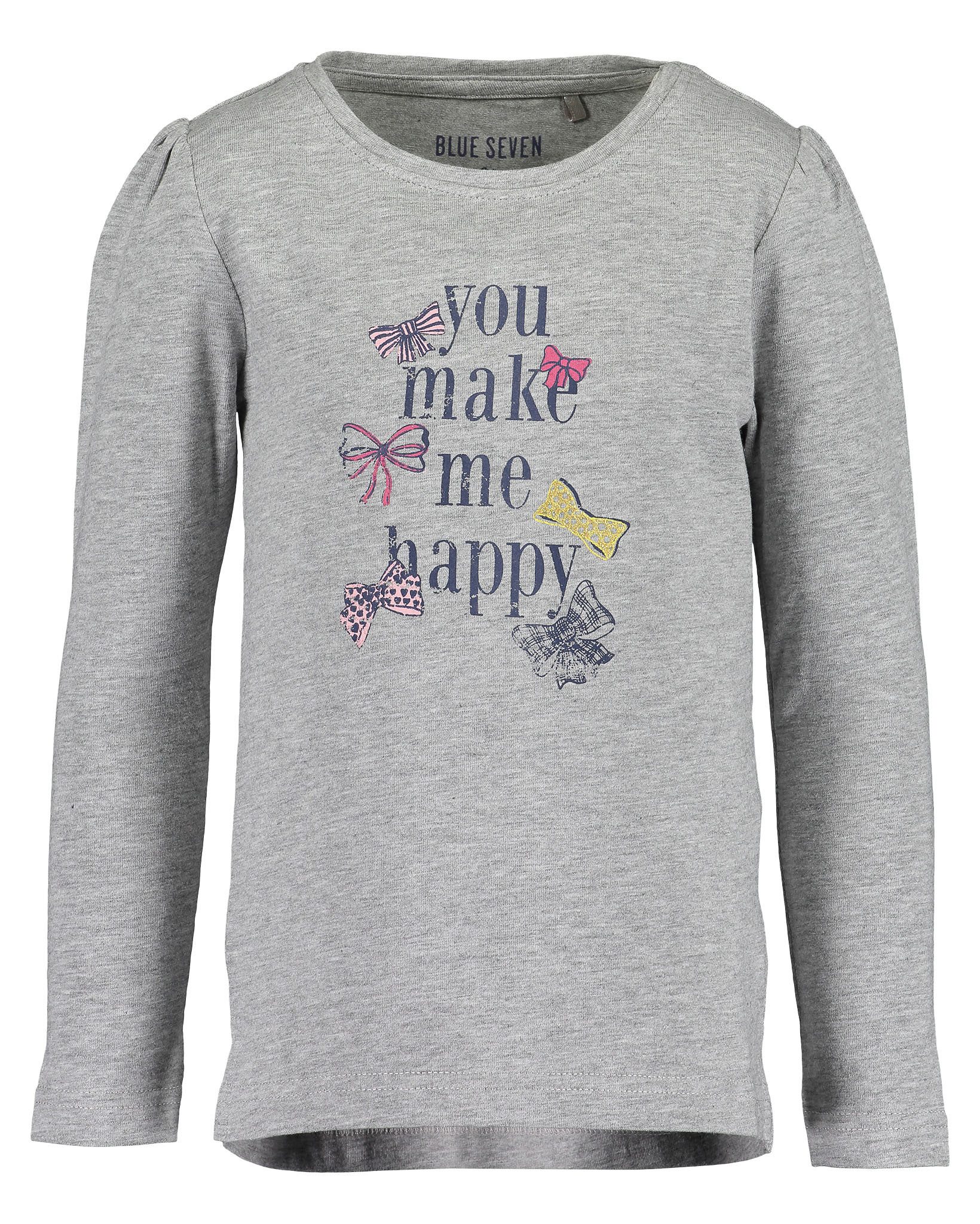 Langarmshirt Mädchen mit Print