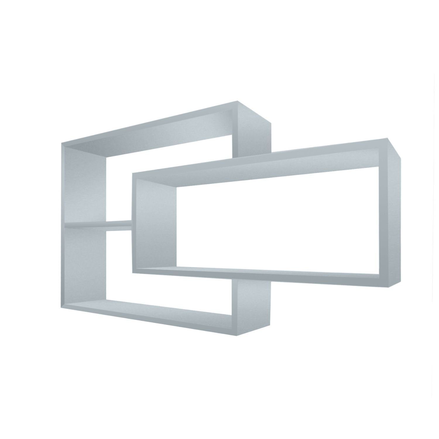 TRAUMMÖBEL Wandregal KARO, Modernes Schweberegal groß Hängeregal Wandregal günstig online kaufen