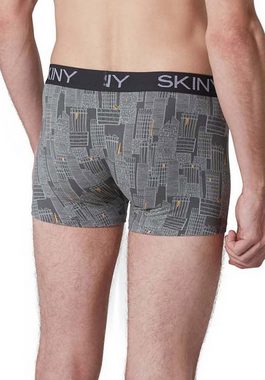 Skiny Retro Pants Doppelpack Herren Boxershorts (2-St) Skyscraper Selection