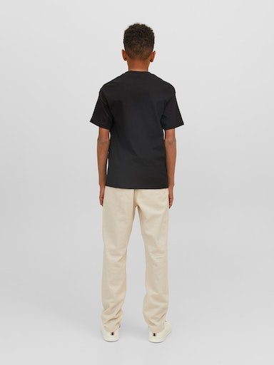 Jack & JORVESTERBRO NOOS CREW SS JNR Junior Jones Rundhalsshirt NECK black TEE