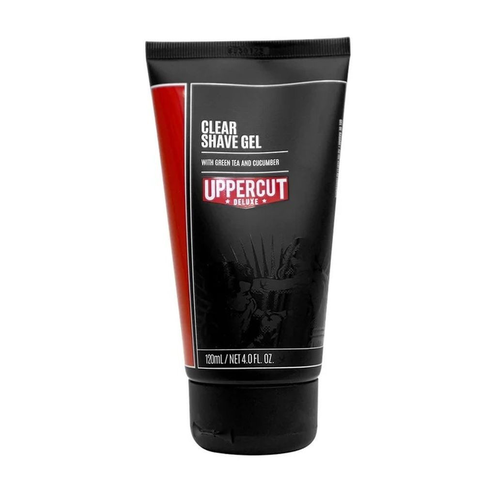 Uppercut Deluxe Rasiergel Uppercut Deluxe – Clear Shave Gel – Rasiergel Für Das Gesicht 120 Ml, 1-tlg., Transparent, nicht schäumend, mit Aloe Vera