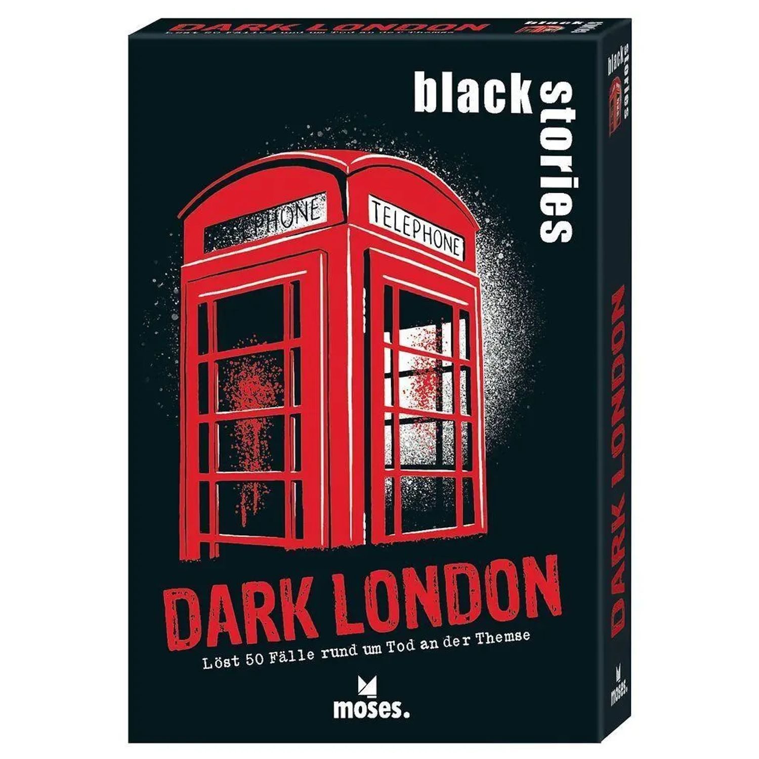 Moses. Verlag Spiel black stories Dark London
