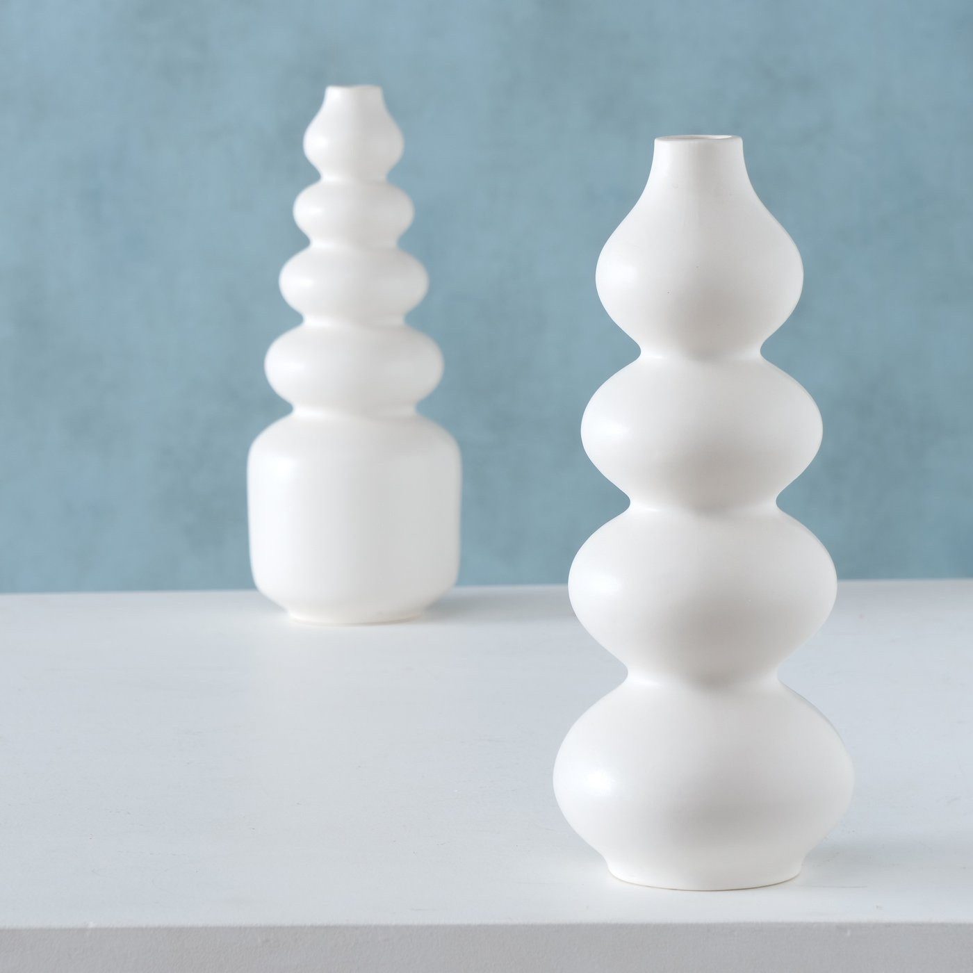 BOLTZE GRUPPE GmbH Dekovase Keramikvase in runder Form, 30 cm, BRUNILA (einzeln)