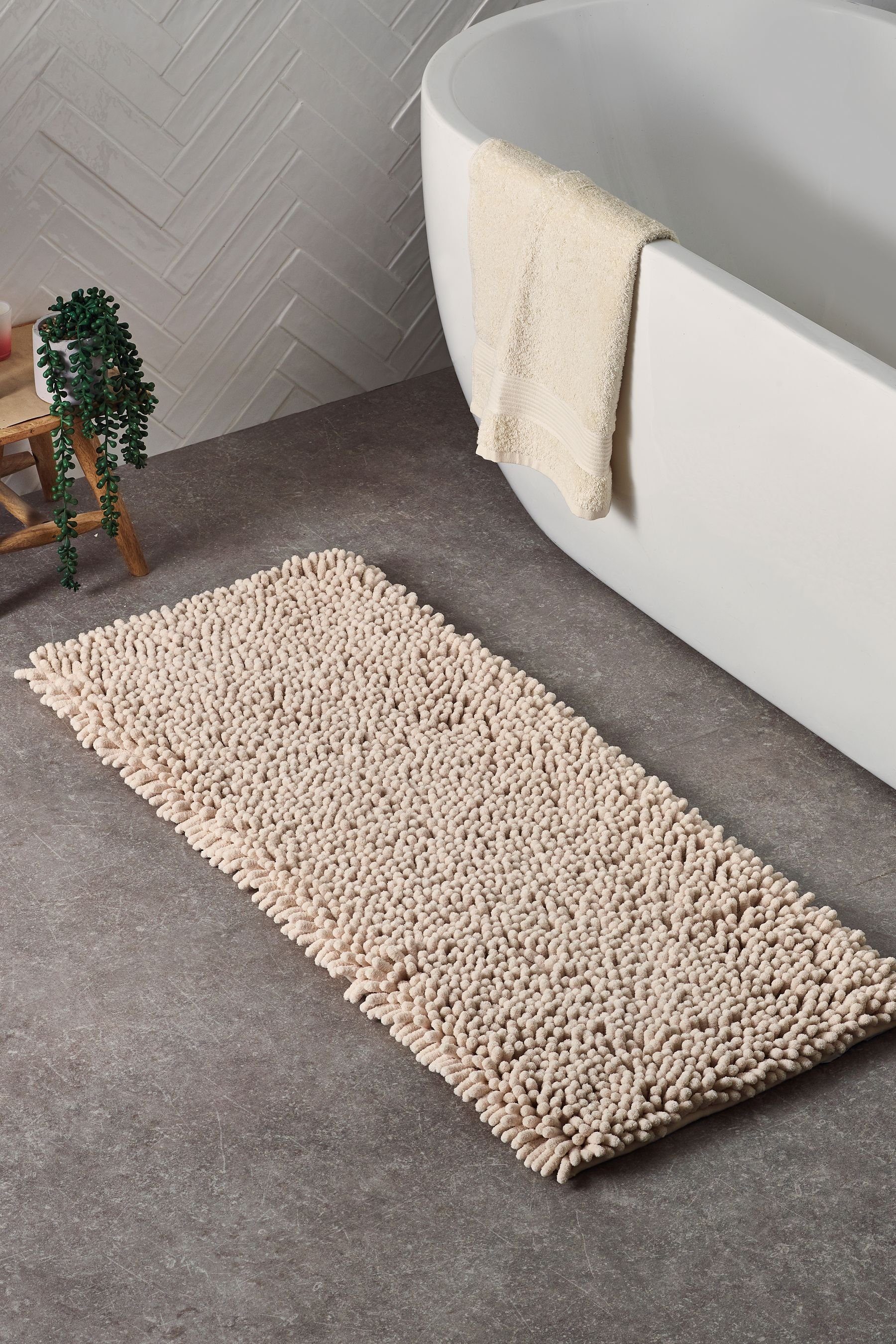 Next Badematte Super flauschige Badematte mit Noppen, Höhe 110 mm, Polyeste günstig online kaufen