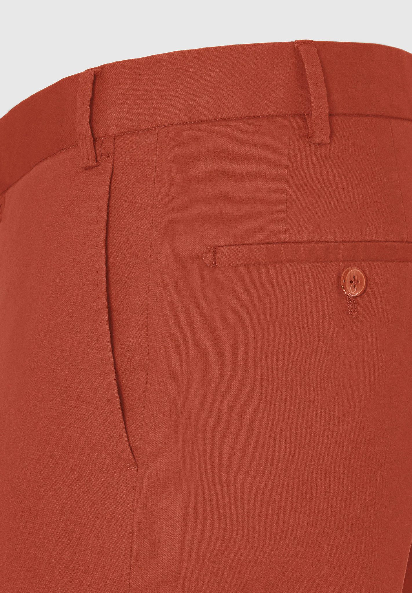 Hiltl Chinoshorts Parmino Bermuda Herren Regular Fit Airweight, rot, 48 leichte Bermuda aus Baumwolle, Sommerhose für Freizeit und Urlaub