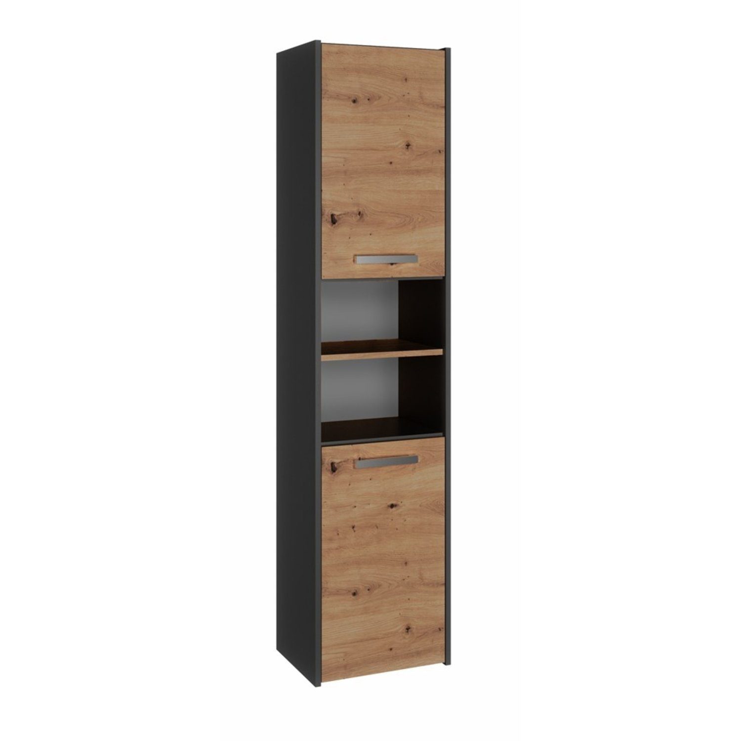 ibonto Hochschrank Platzsparender Badezimmerschrank Hochschrank Wasserfest günstig online kaufen