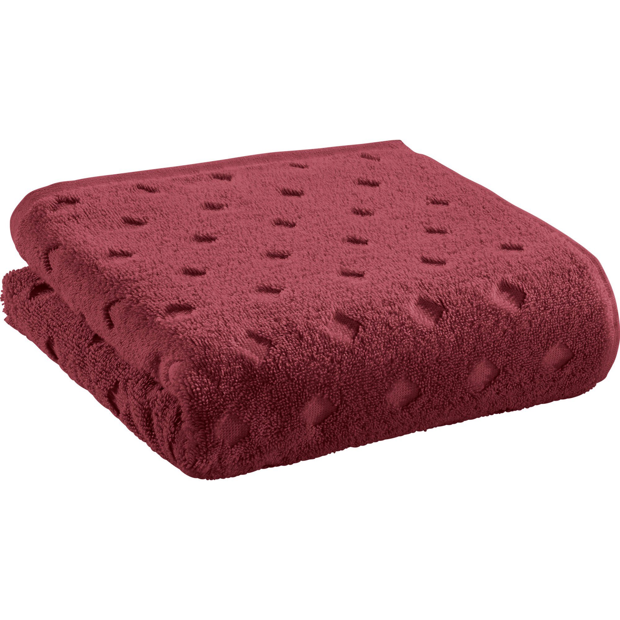 Erwin Müller Duschtuch Duschtuch "Baden-Baden", Frottier, Walk-Frottier Uni