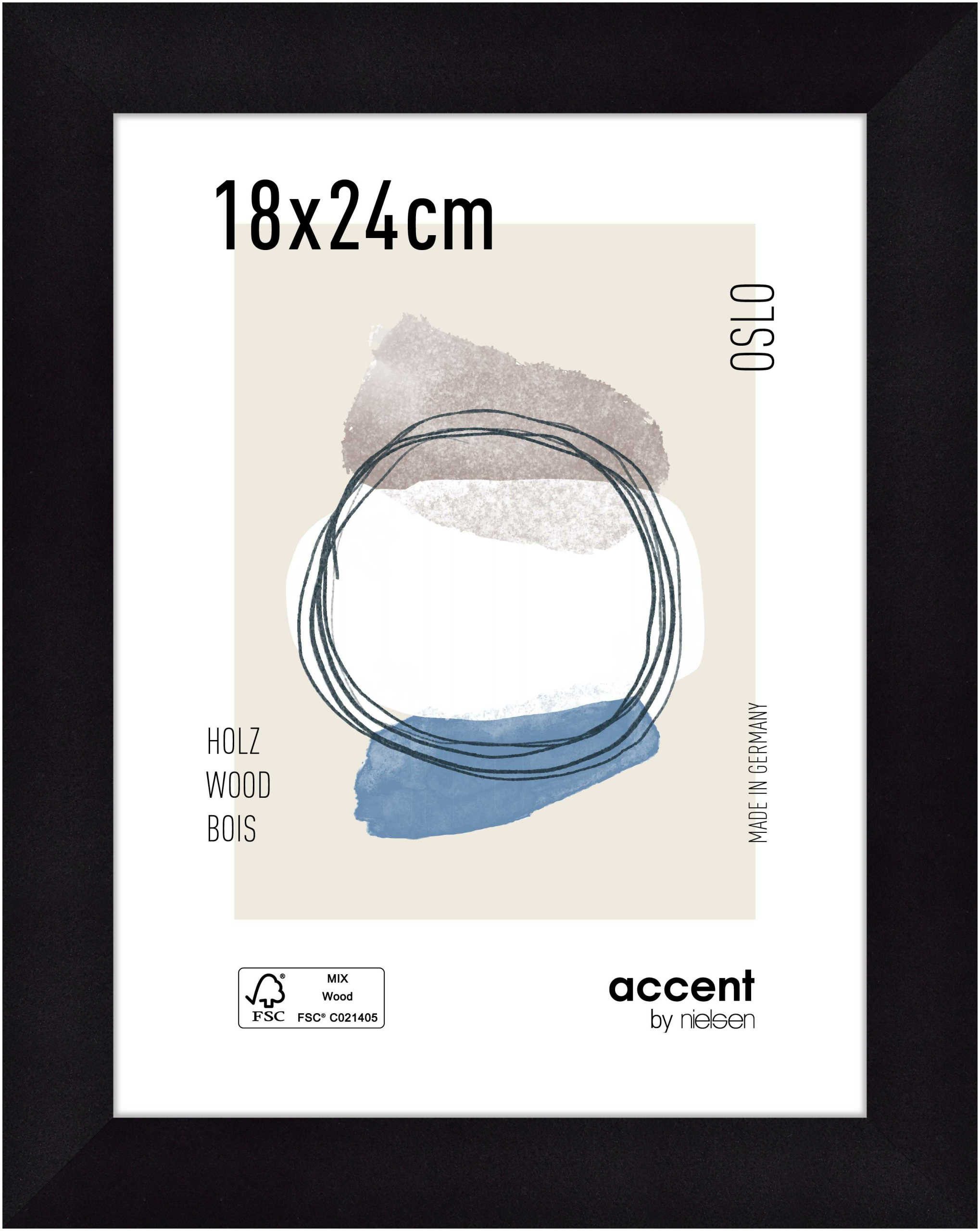 accent by nielsen Bilderrahmen Holz Bilderrahmen Oslo, (1 St)